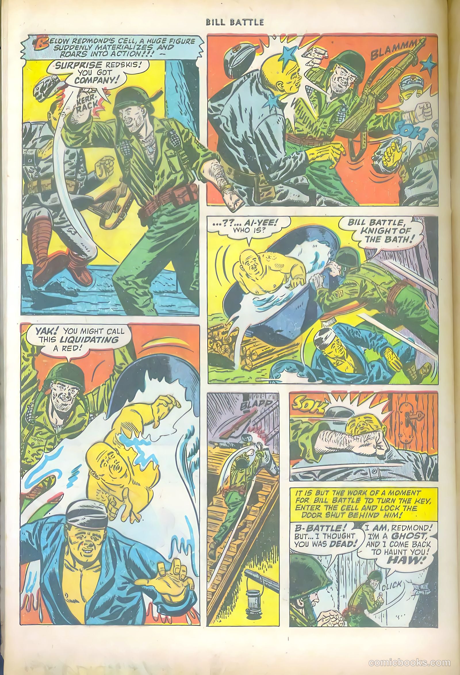 Bill Battle, the One Man Army #1 — page 32 of 36