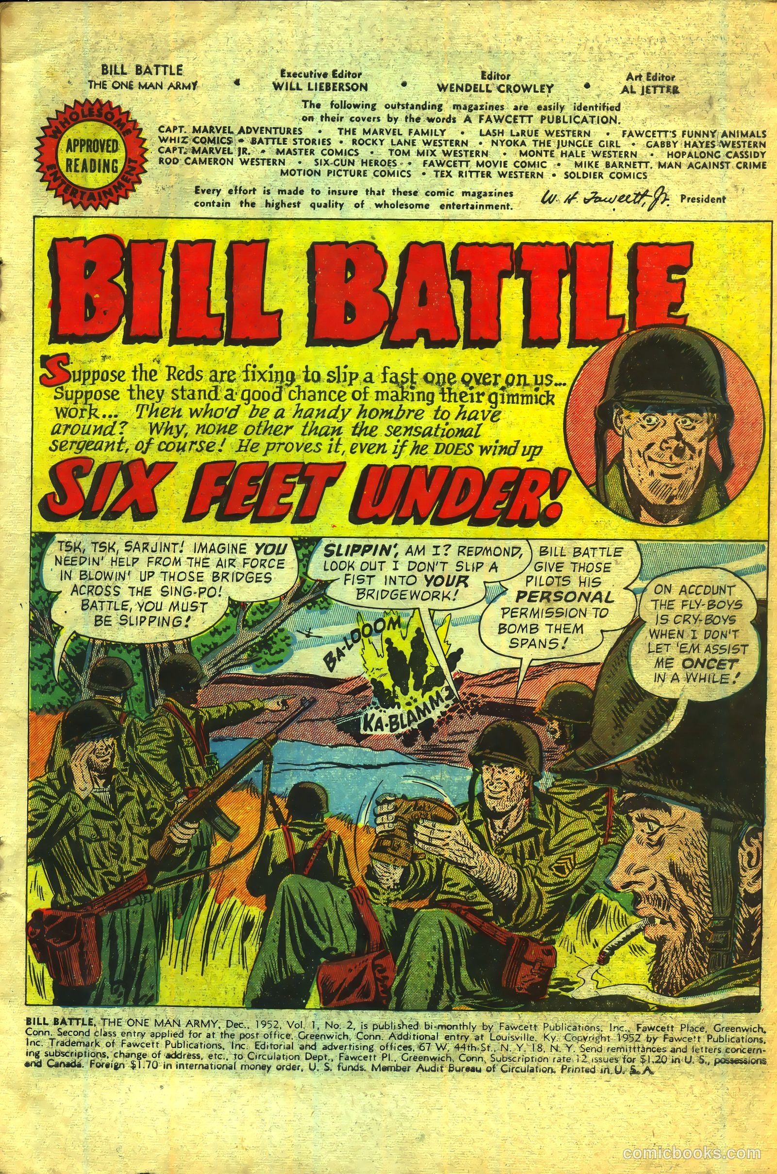 Bill Battle, the One Man Army #2 — page 3 of 36