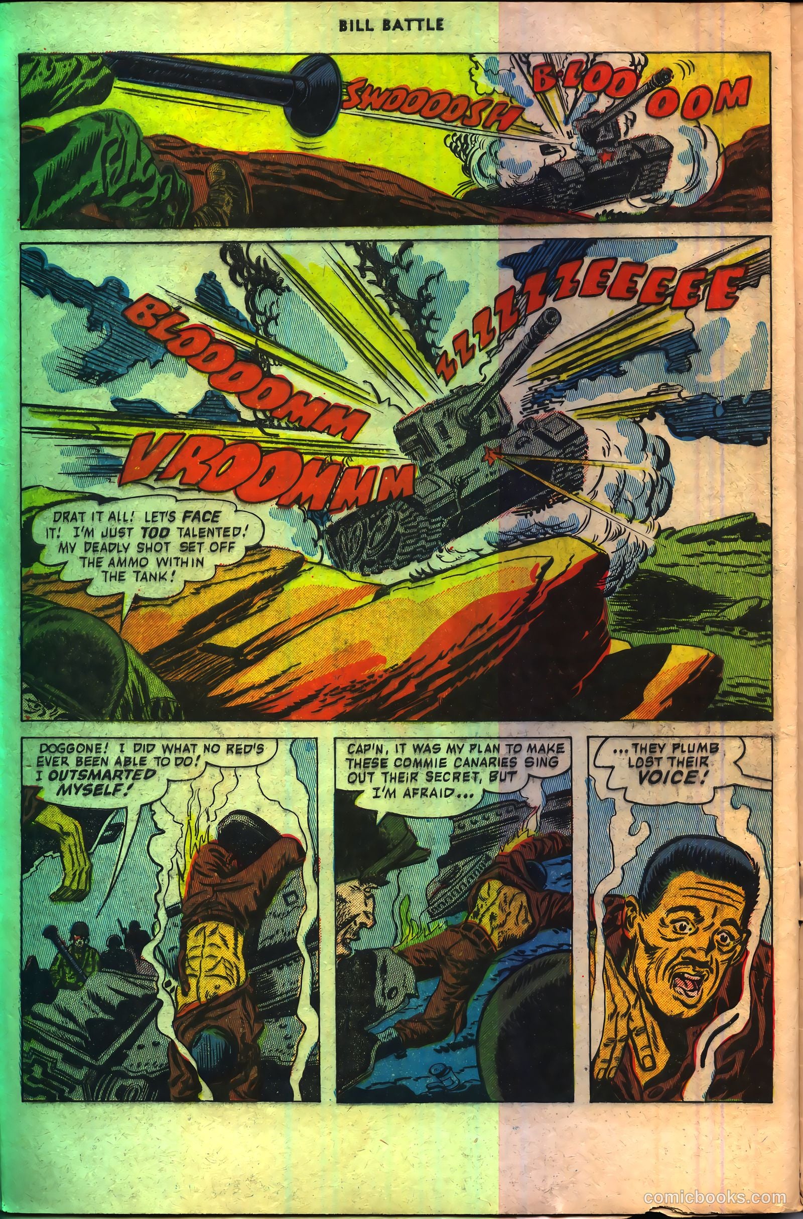 Bill Battle, the One Man Army #2 — page 8 of 36