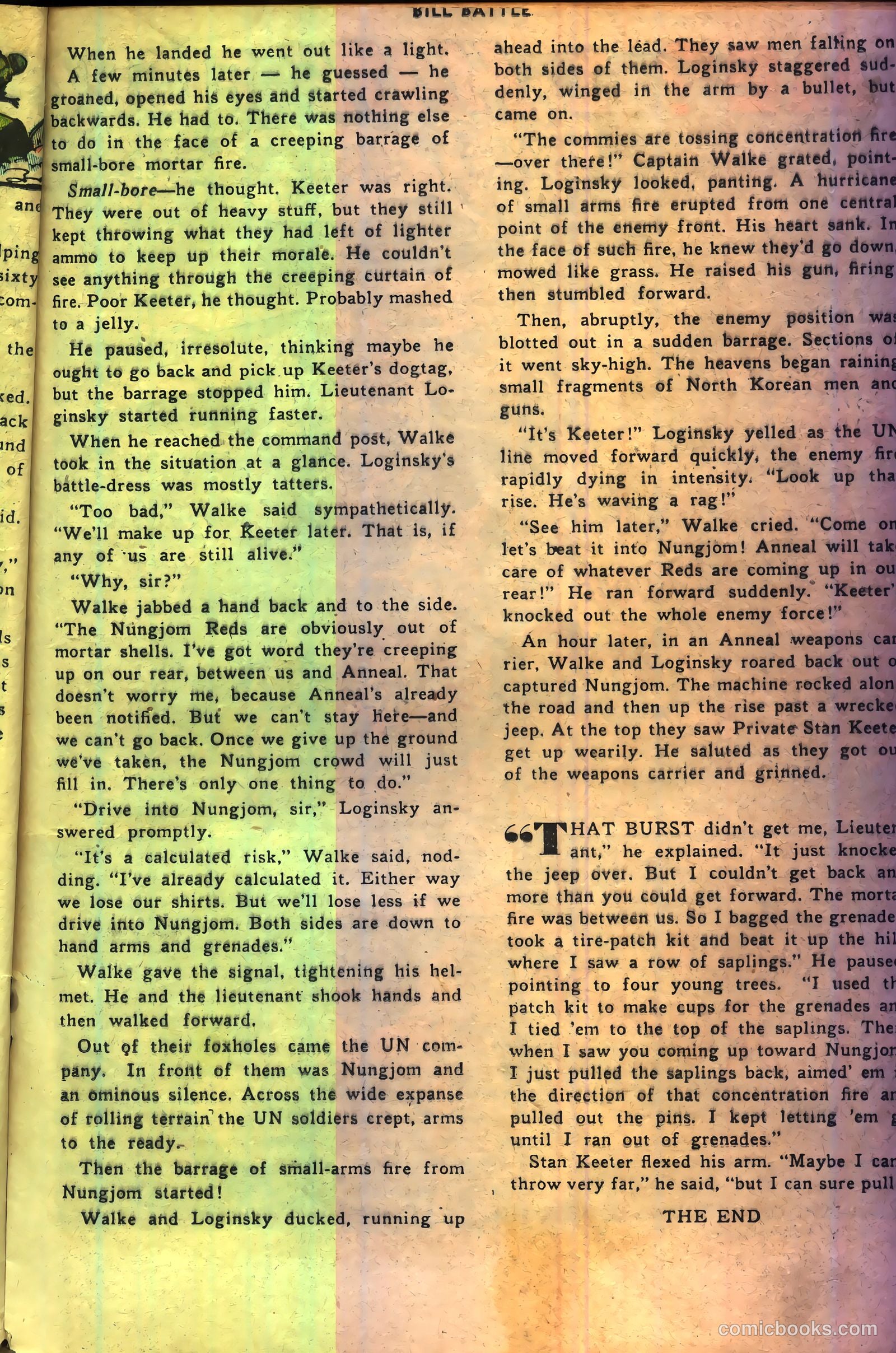 Bill Battle, the One Man Army #2 — page 17 of 36