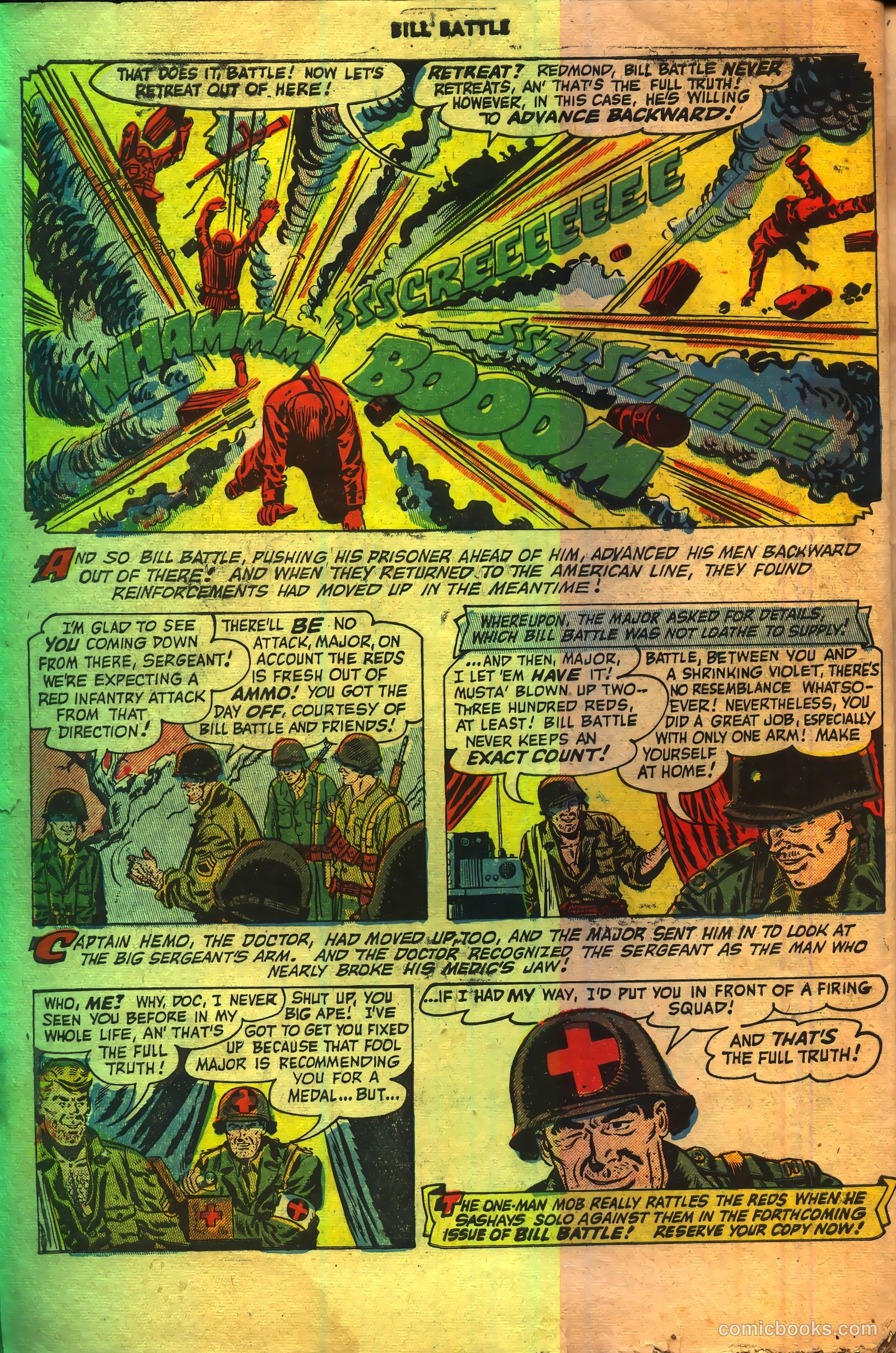 Bill Battle, the One Man Army #2 — page 34 of 36