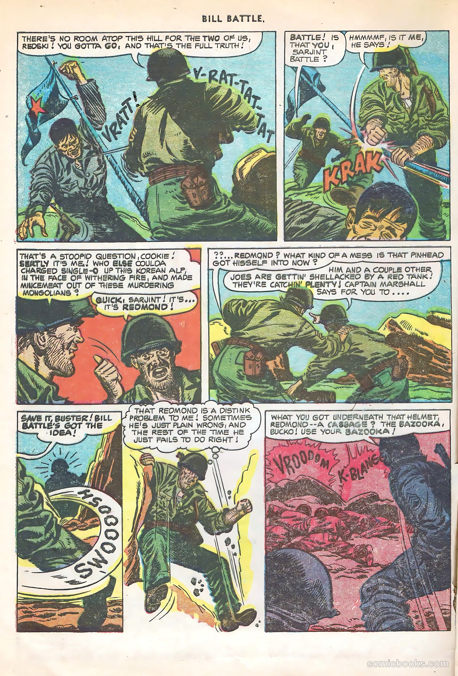 Bill Battle, the One Man Army #3 — page 4 of 36