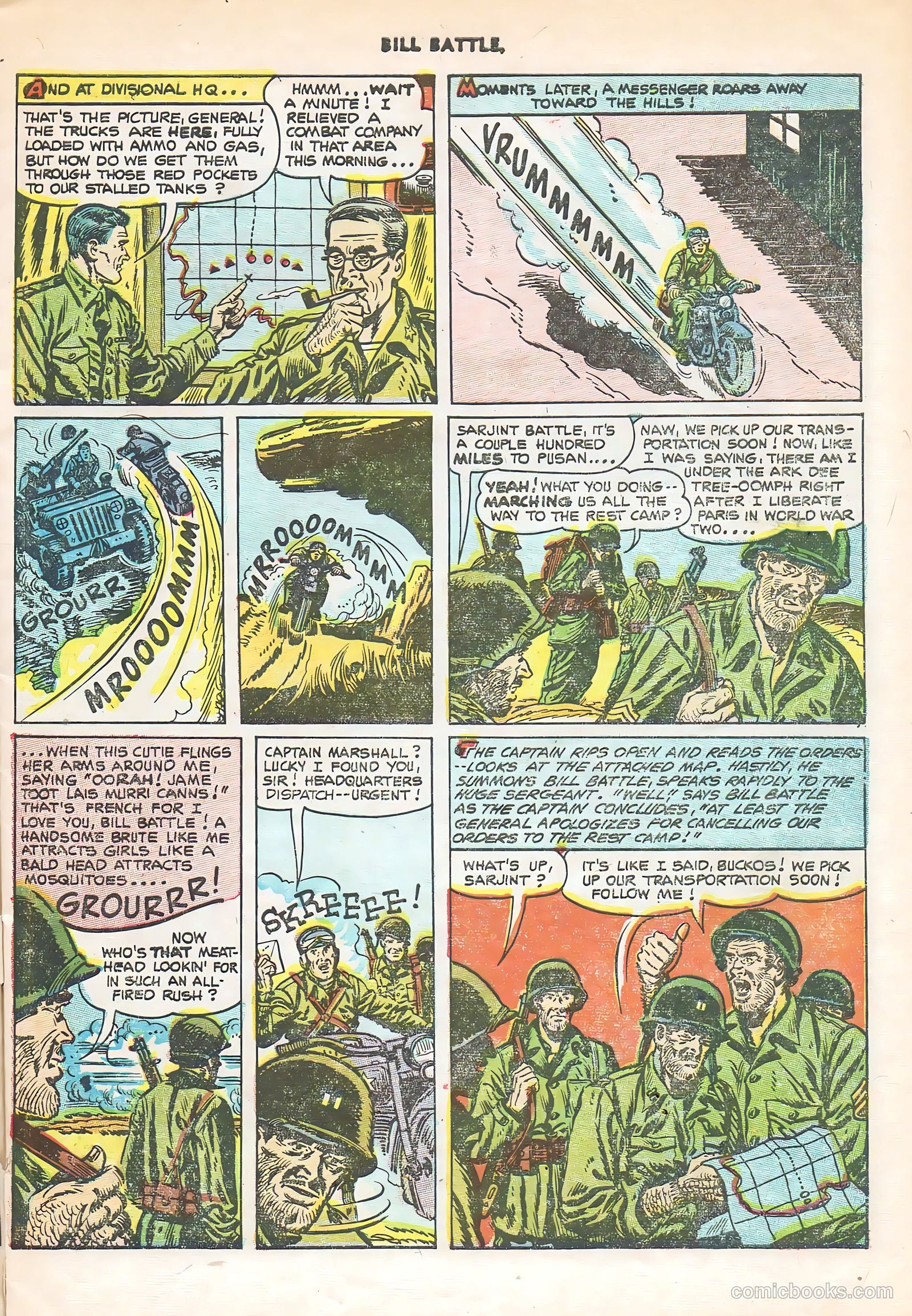 Bill Battle, the One Man Army #3 — page 7 of 36