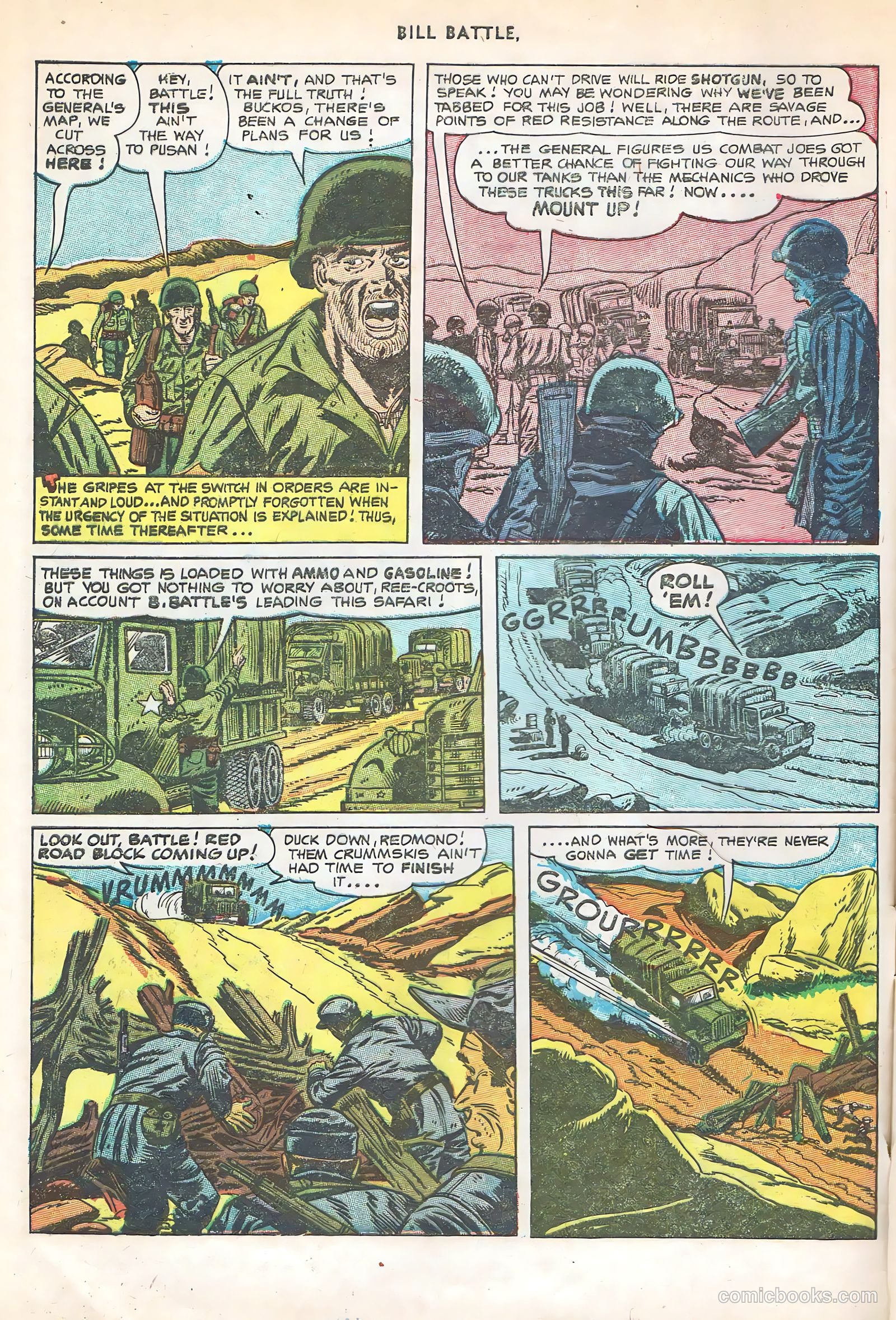 Bill Battle, the One Man Army #3 — page 8 of 36