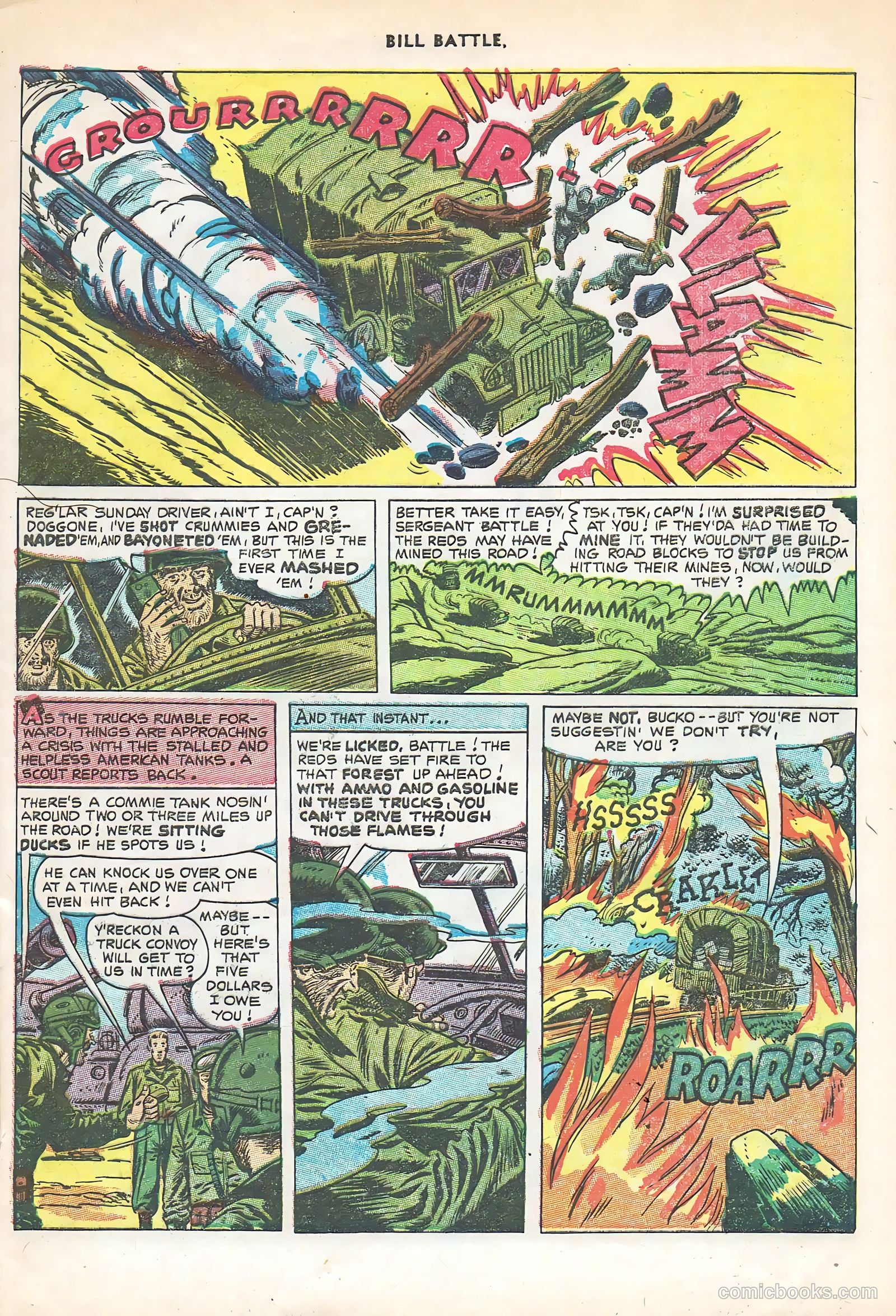 Bill Battle, the One Man Army #3 — page 9 of 36
