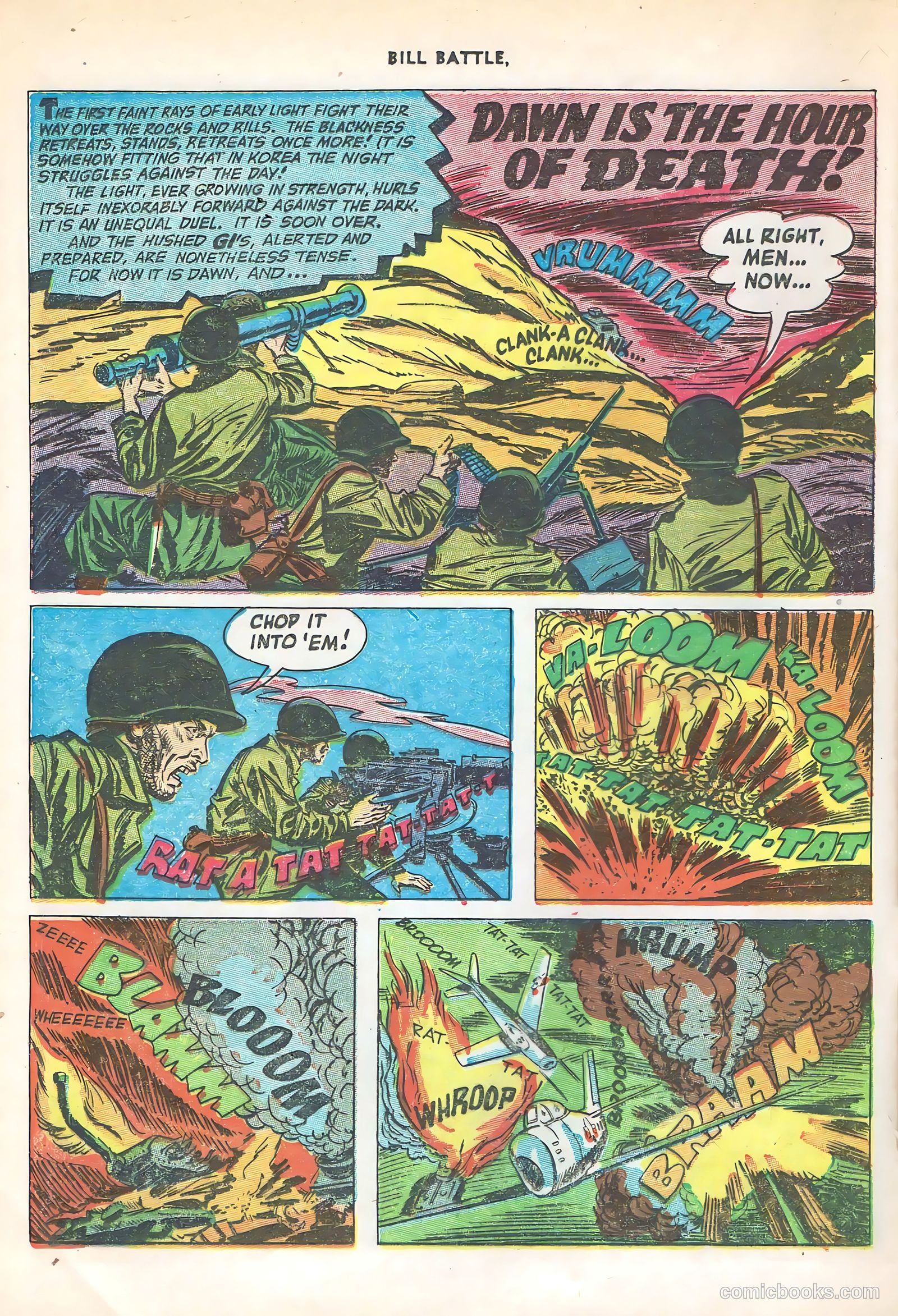 Bill Battle, the One Man Army #3 — page 12 of 36