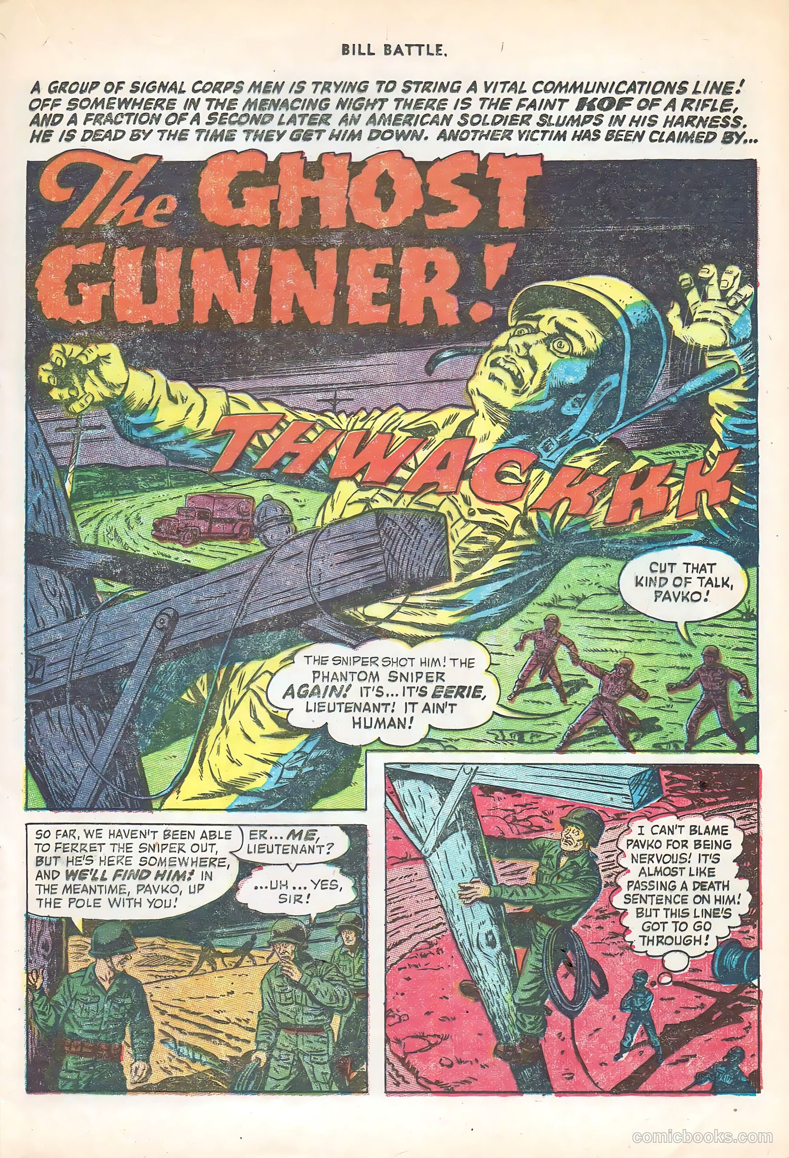 Bill Battle, the One Man Army #3 — page 17 of 36