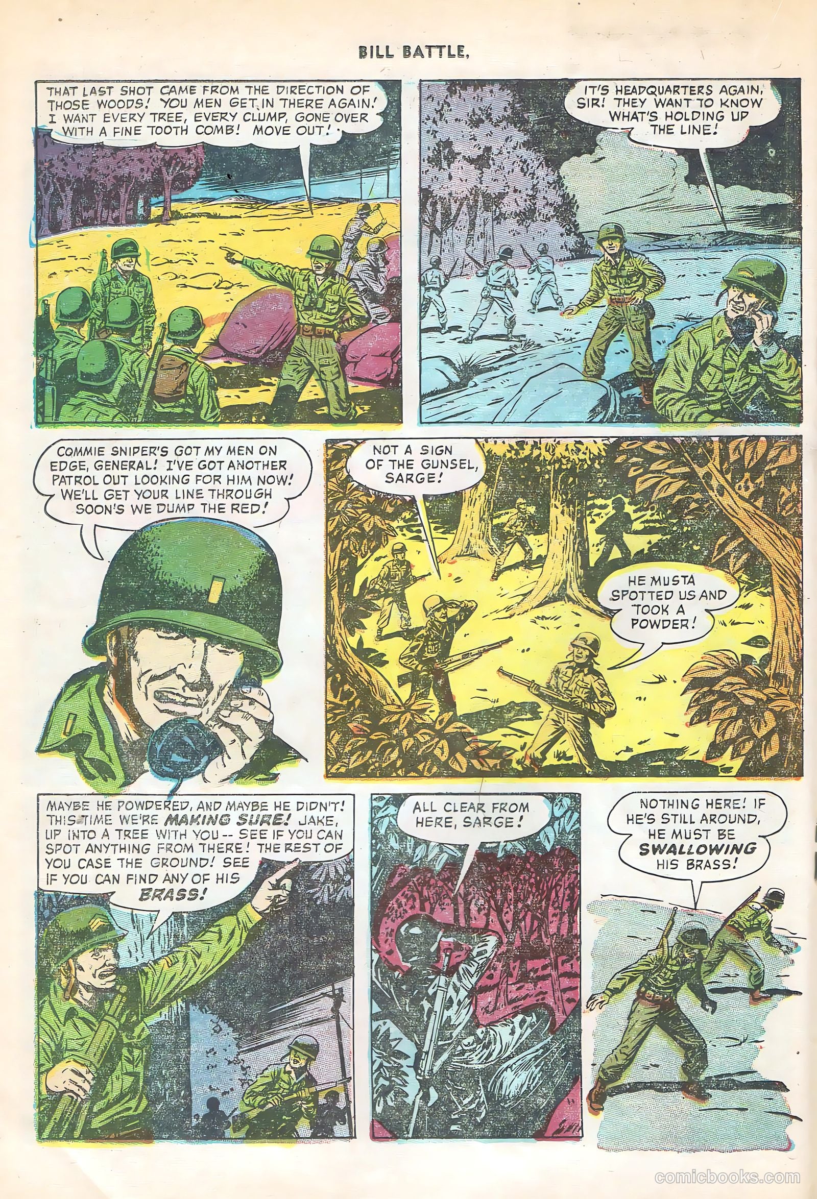 Bill Battle, the One Man Army #3 — page 18 of 36