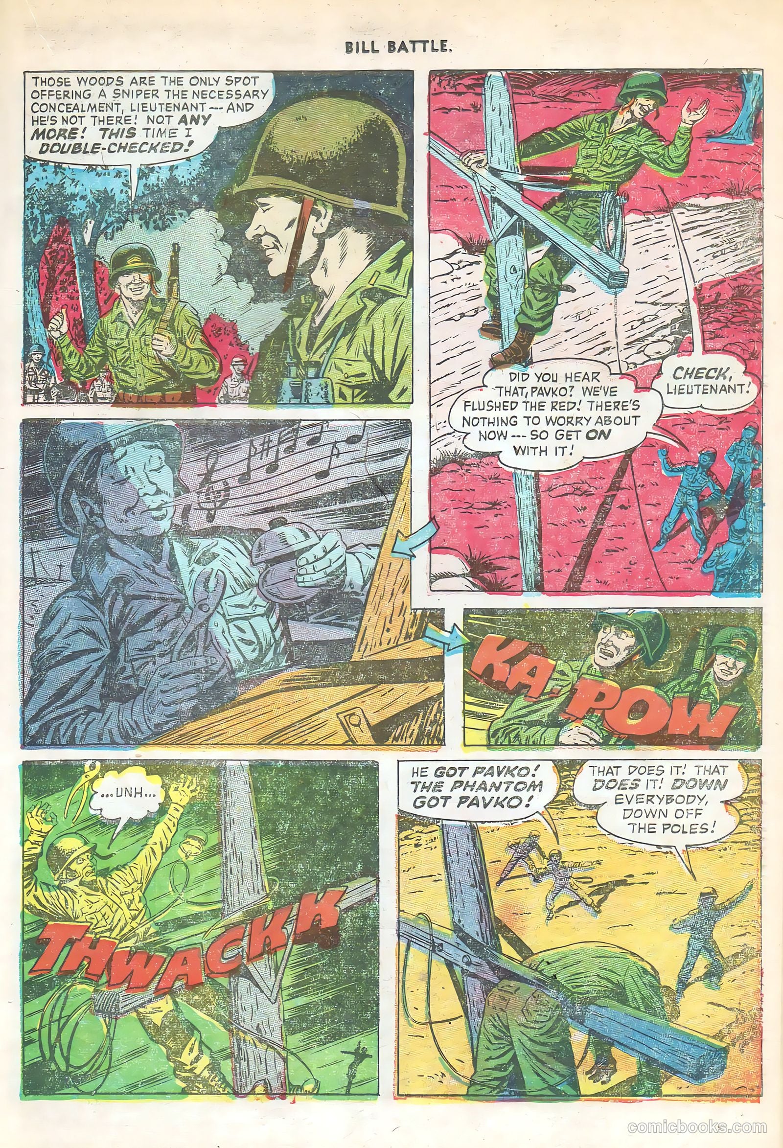 Bill Battle, the One Man Army #3 — page 19 of 36