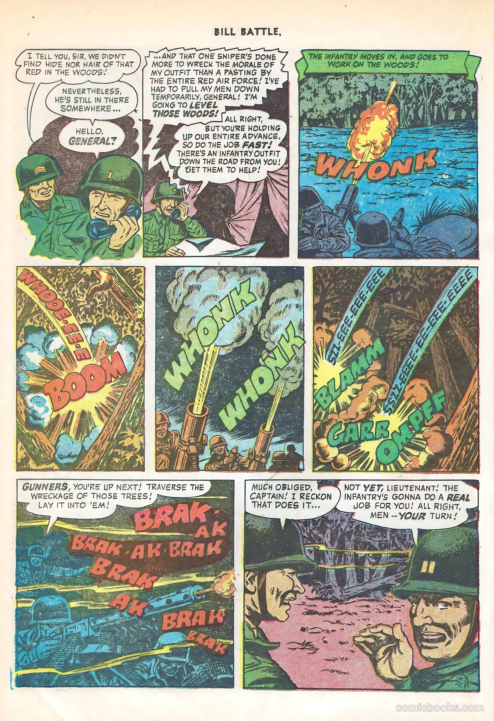 Bill Battle, the One Man Army #3 — page 20 of 36
