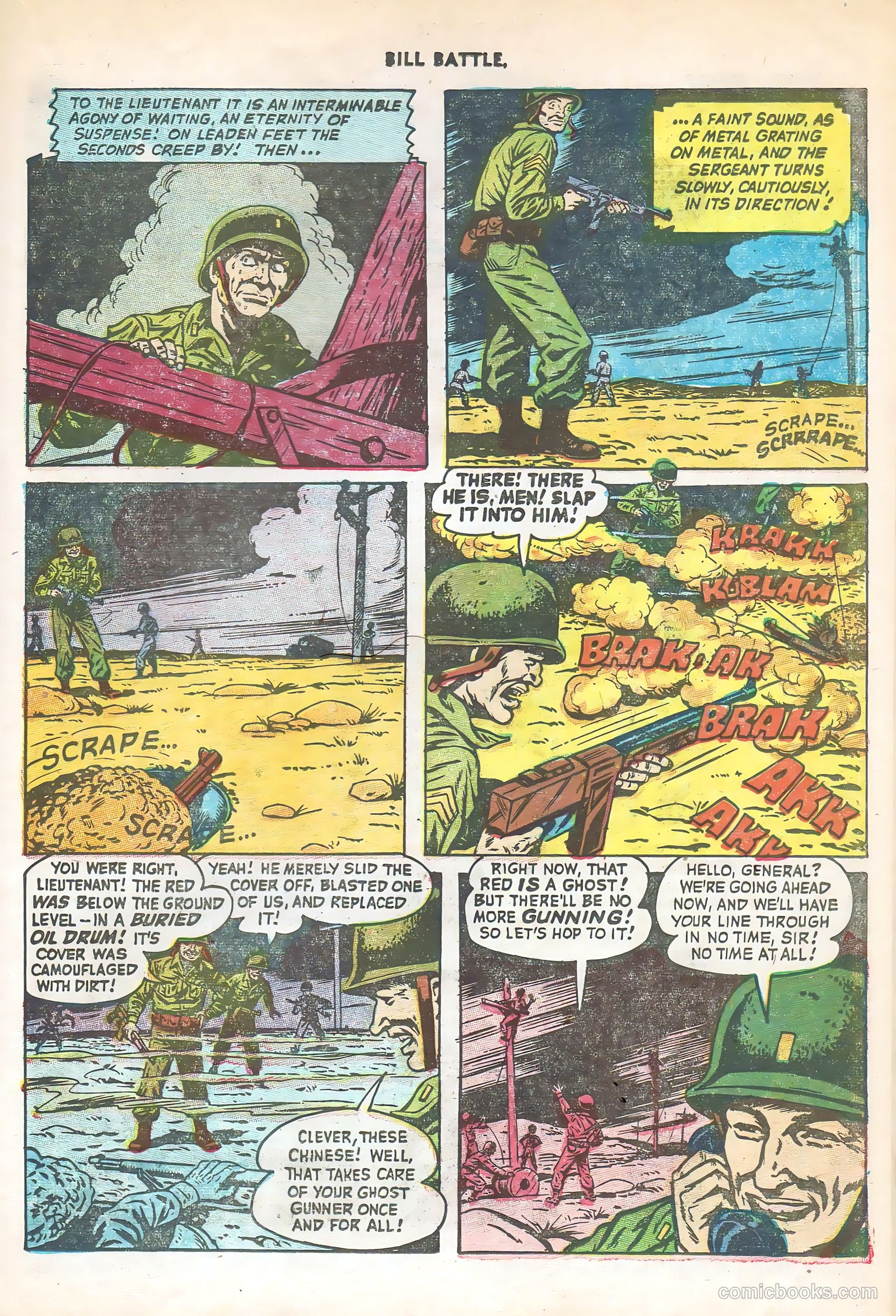 Bill Battle, the One Man Army #3 — page 23 of 36