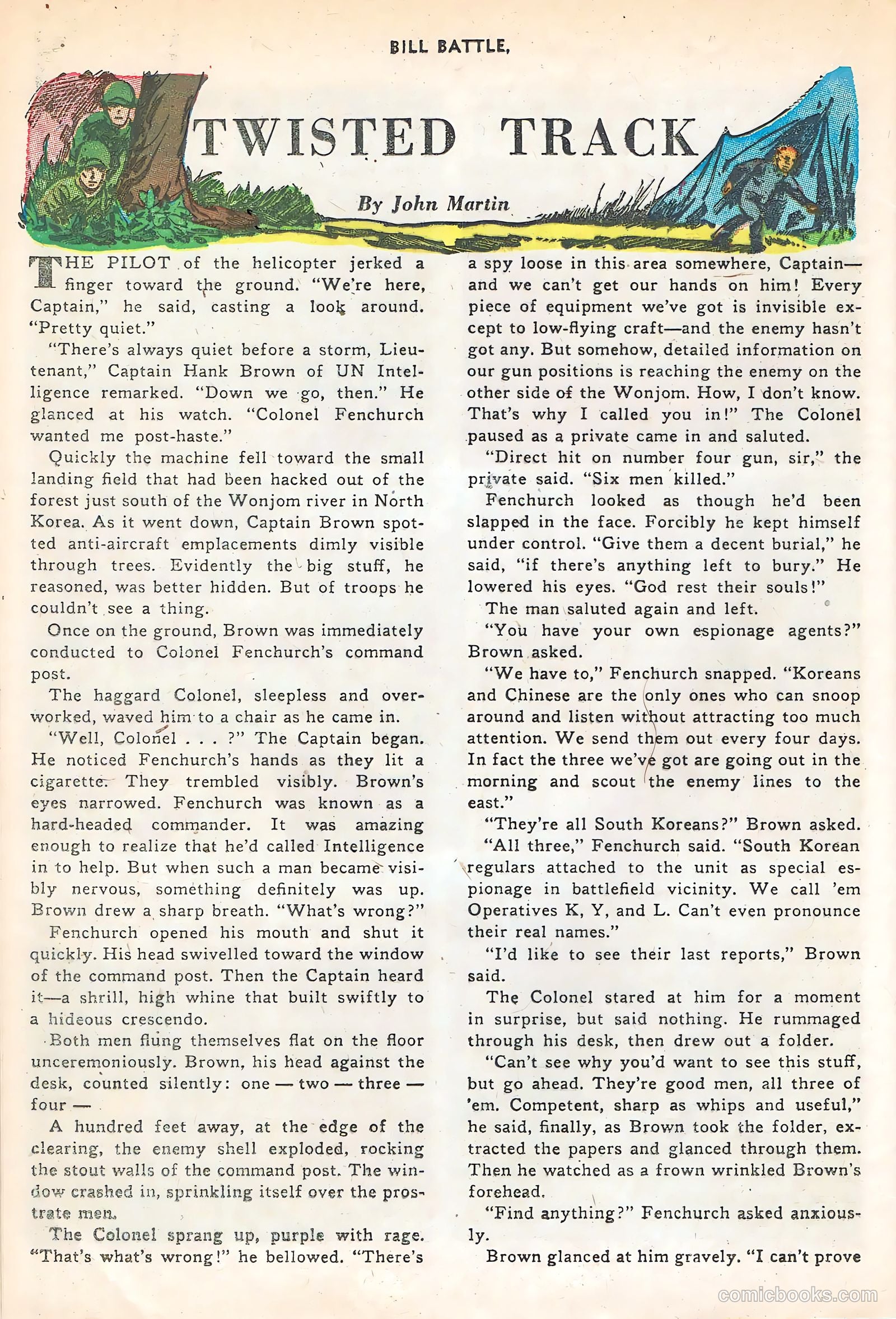 Bill Battle, the One Man Army #3 — page 24 of 36