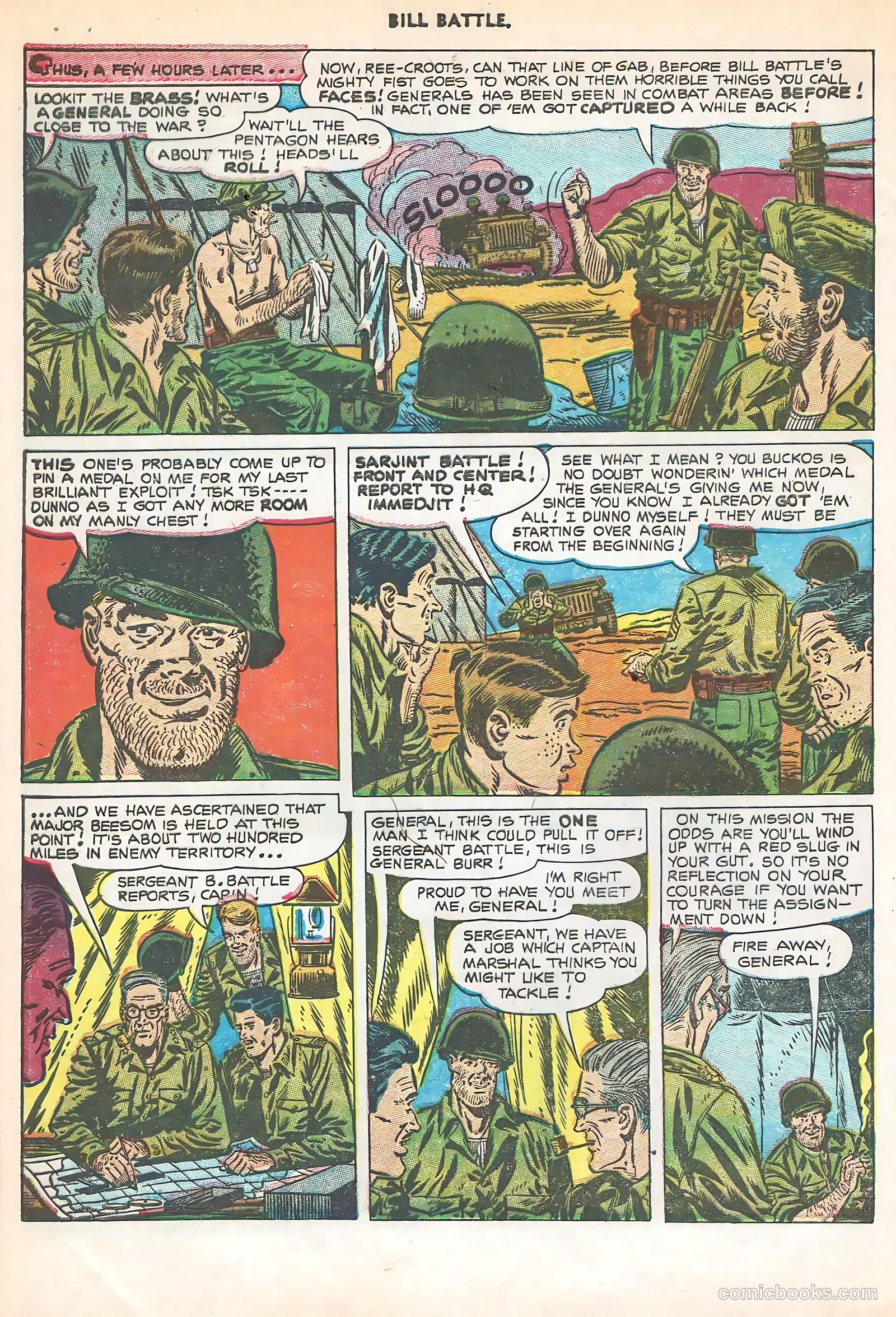 Bill Battle, the One Man Army #3 — page 28 of 36