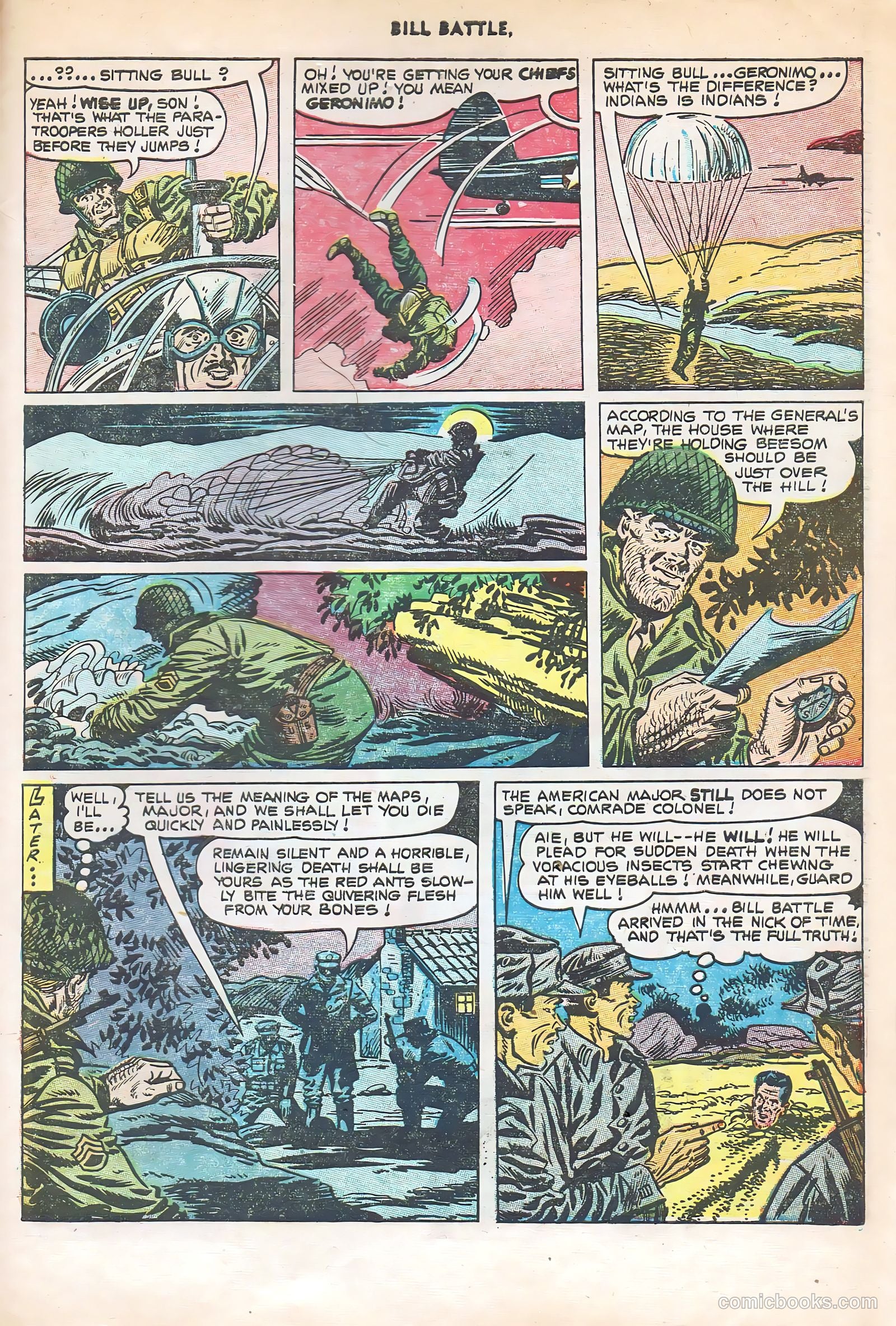 Bill Battle, the One Man Army #3 — page 31 of 36