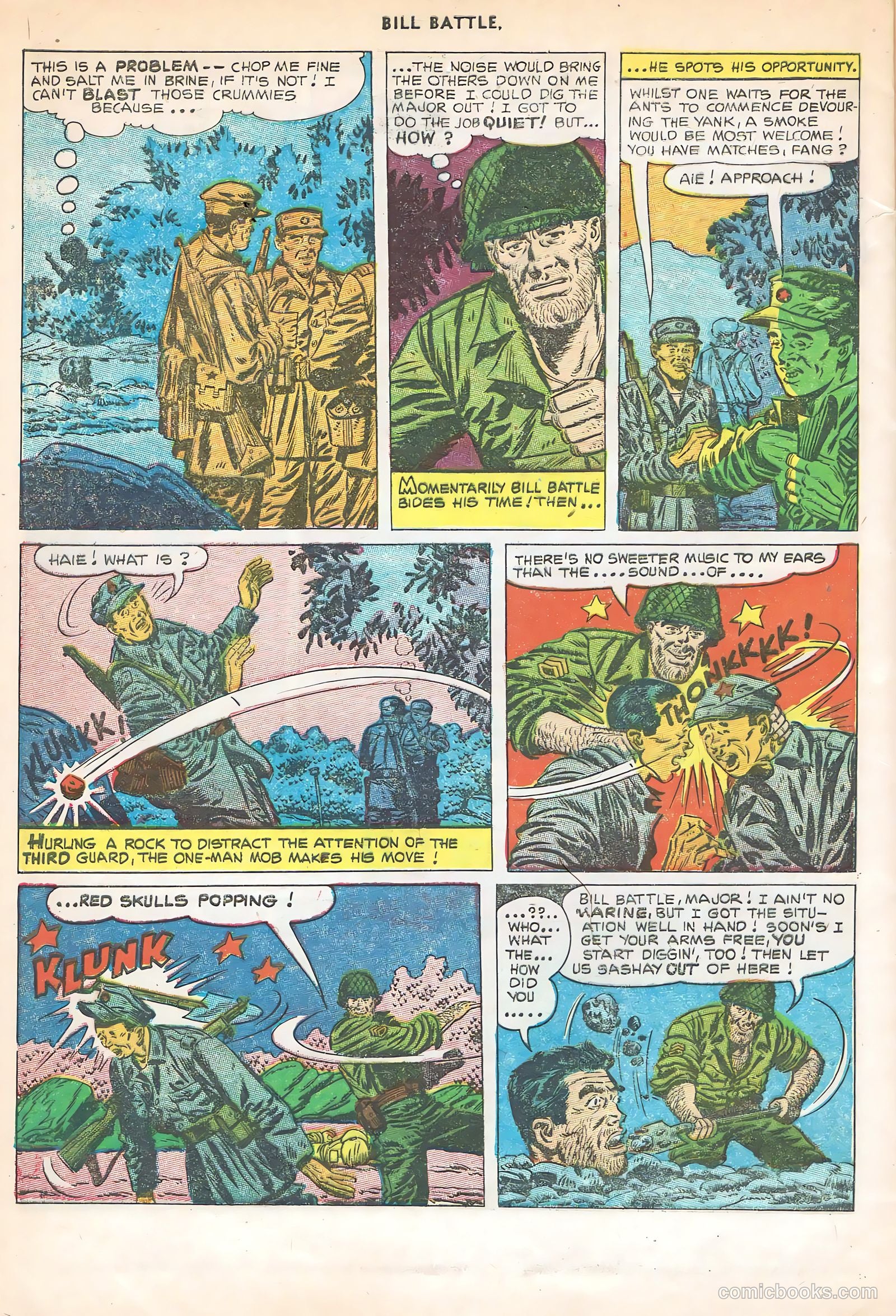 Bill Battle, the One Man Army #3 — page 32 of 36