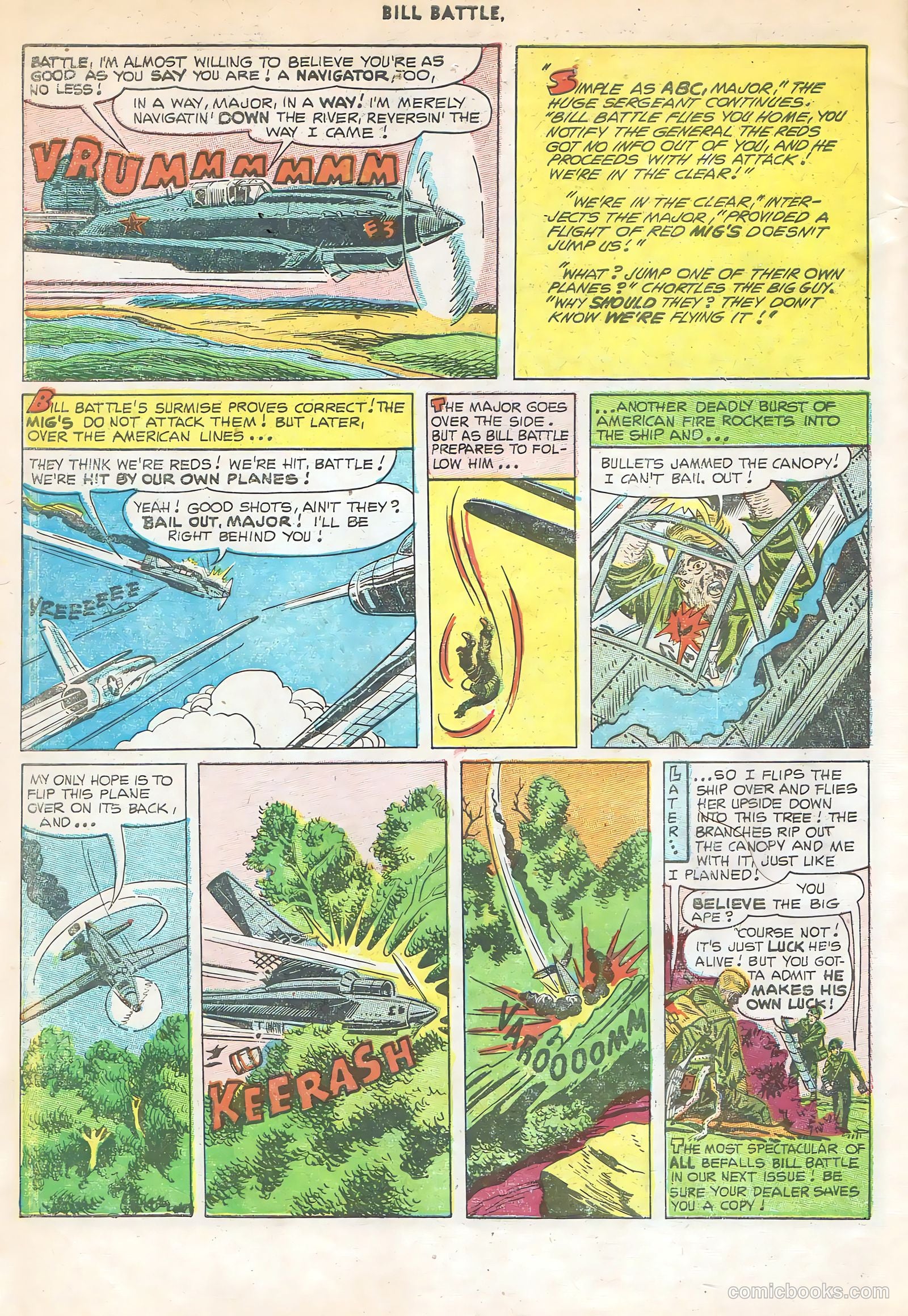 Bill Battle, the One Man Army #3 — page 34 of 36
