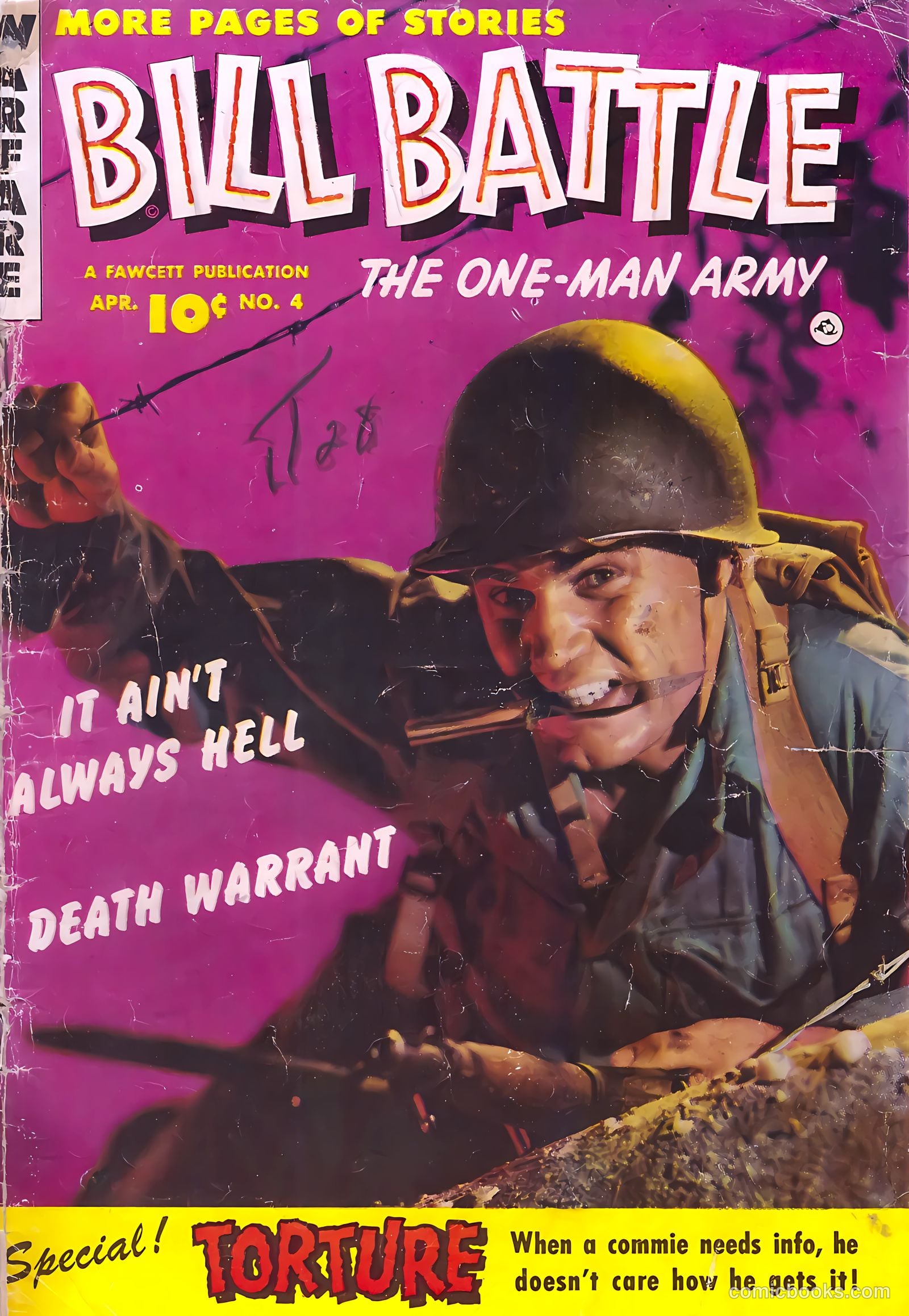 Bill Battle, the One Man Army #4 — page 1 of 36