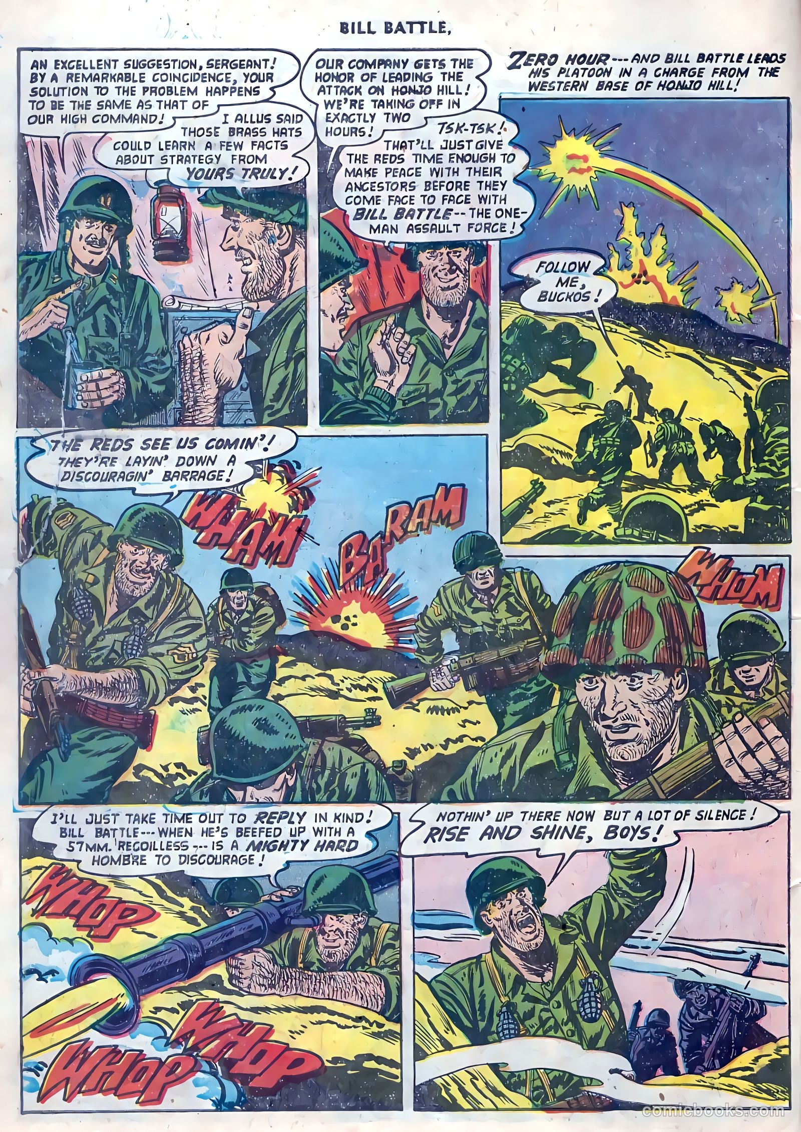 Bill Battle, the One Man Army #4 — page 6 of 36