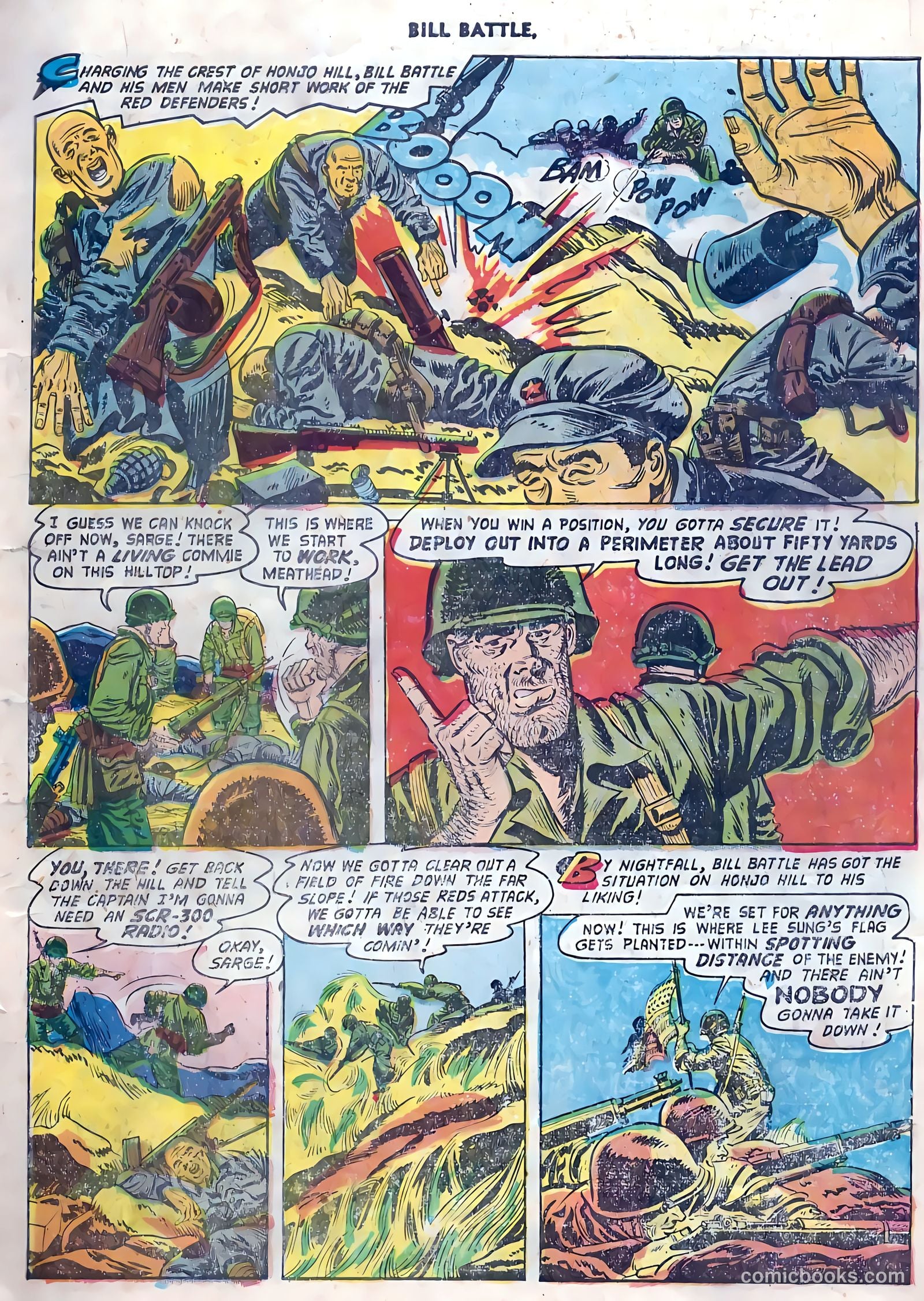 Bill Battle, the One Man Army #4 — page 7 of 36