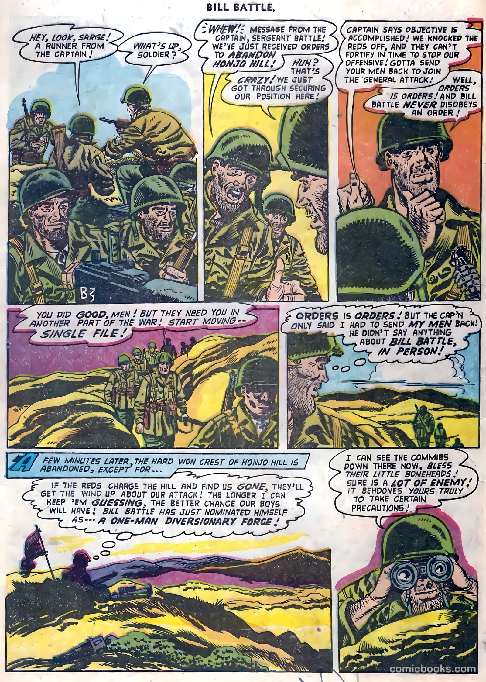 Bill Battle, the One Man Army #4 — page 8 of 36