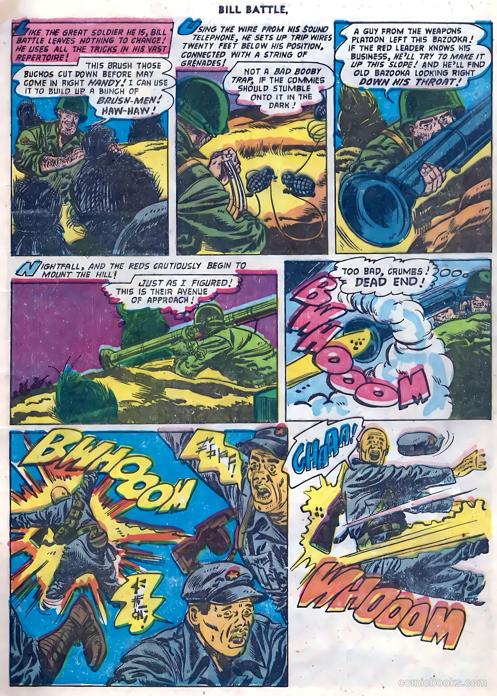 Bill Battle, the One Man Army #4 — page 9 of 36