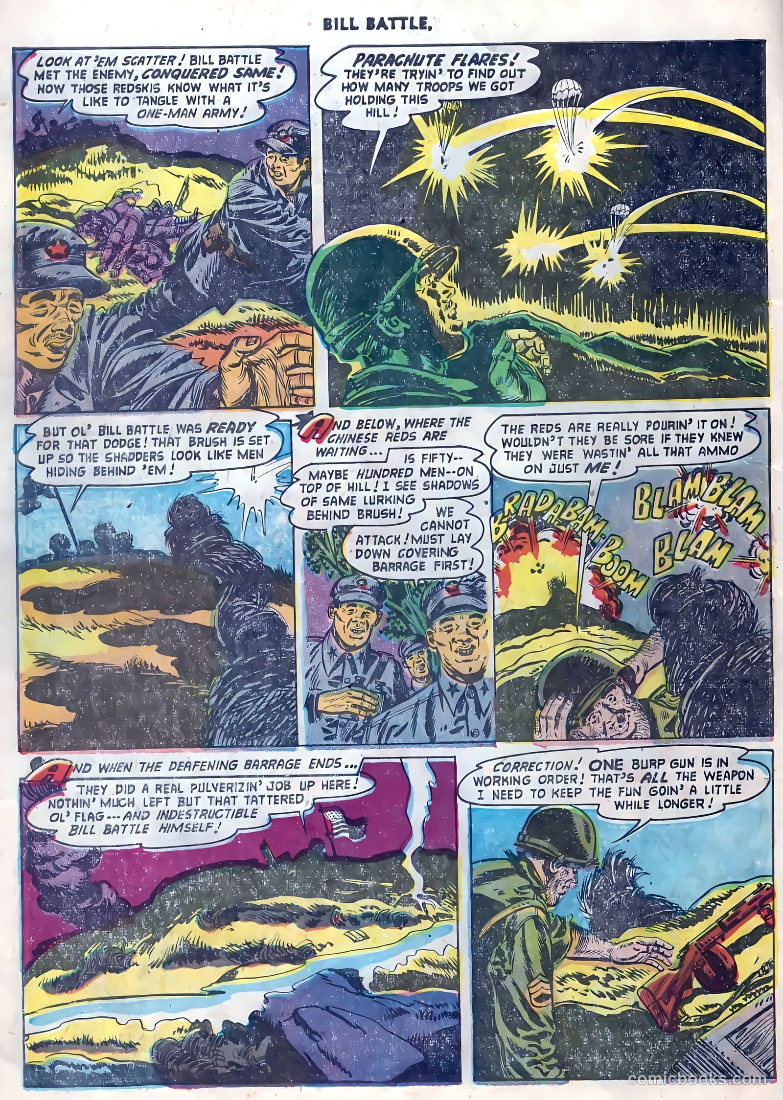 Bill Battle, the One Man Army #4 — page 10 of 36
