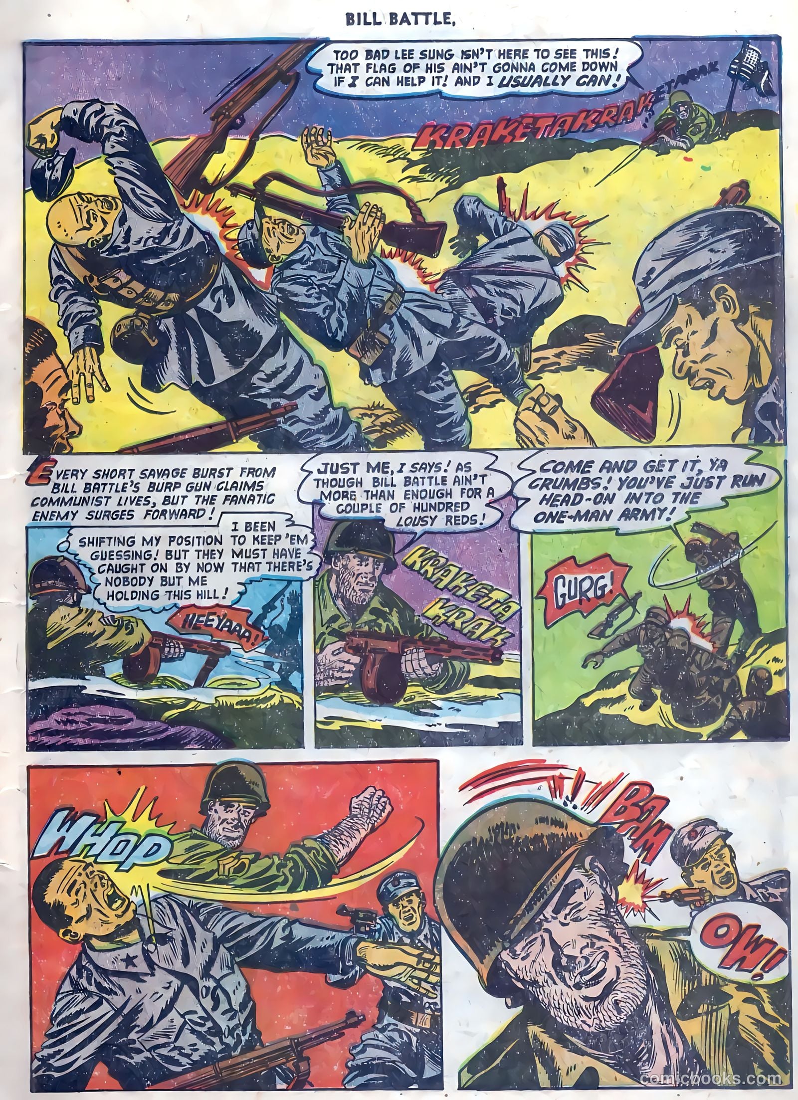 Bill Battle, the One Man Army #4 — page 11 of 36