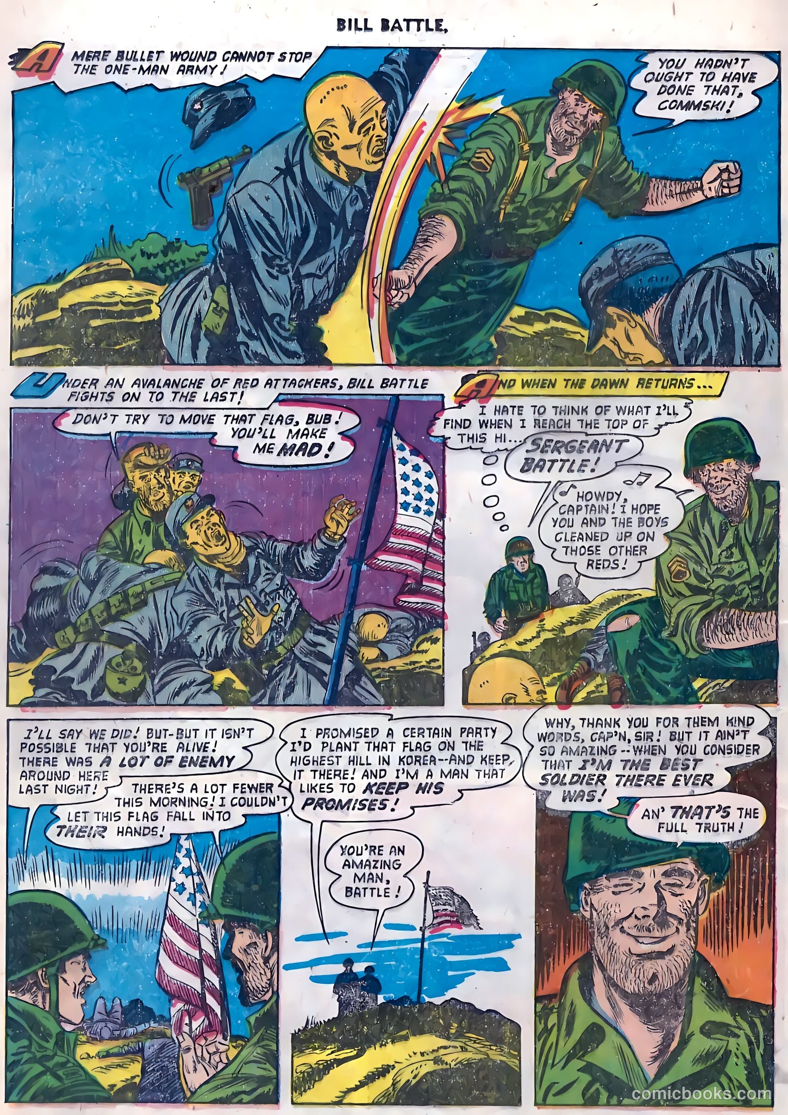 Bill Battle, the One Man Army #4 — page 12 of 36