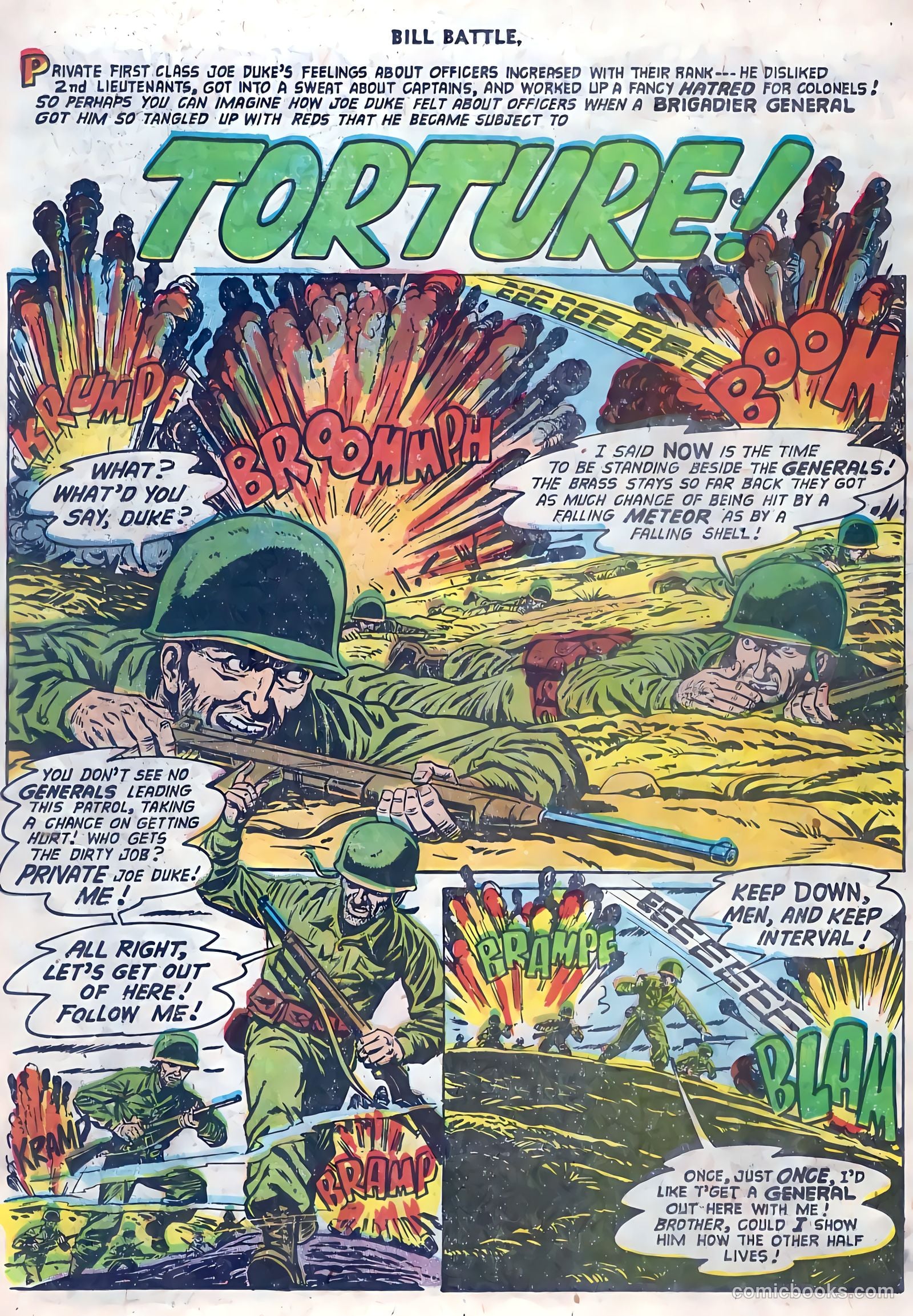 Bill Battle, the One Man Army #4 — page 14 of 36