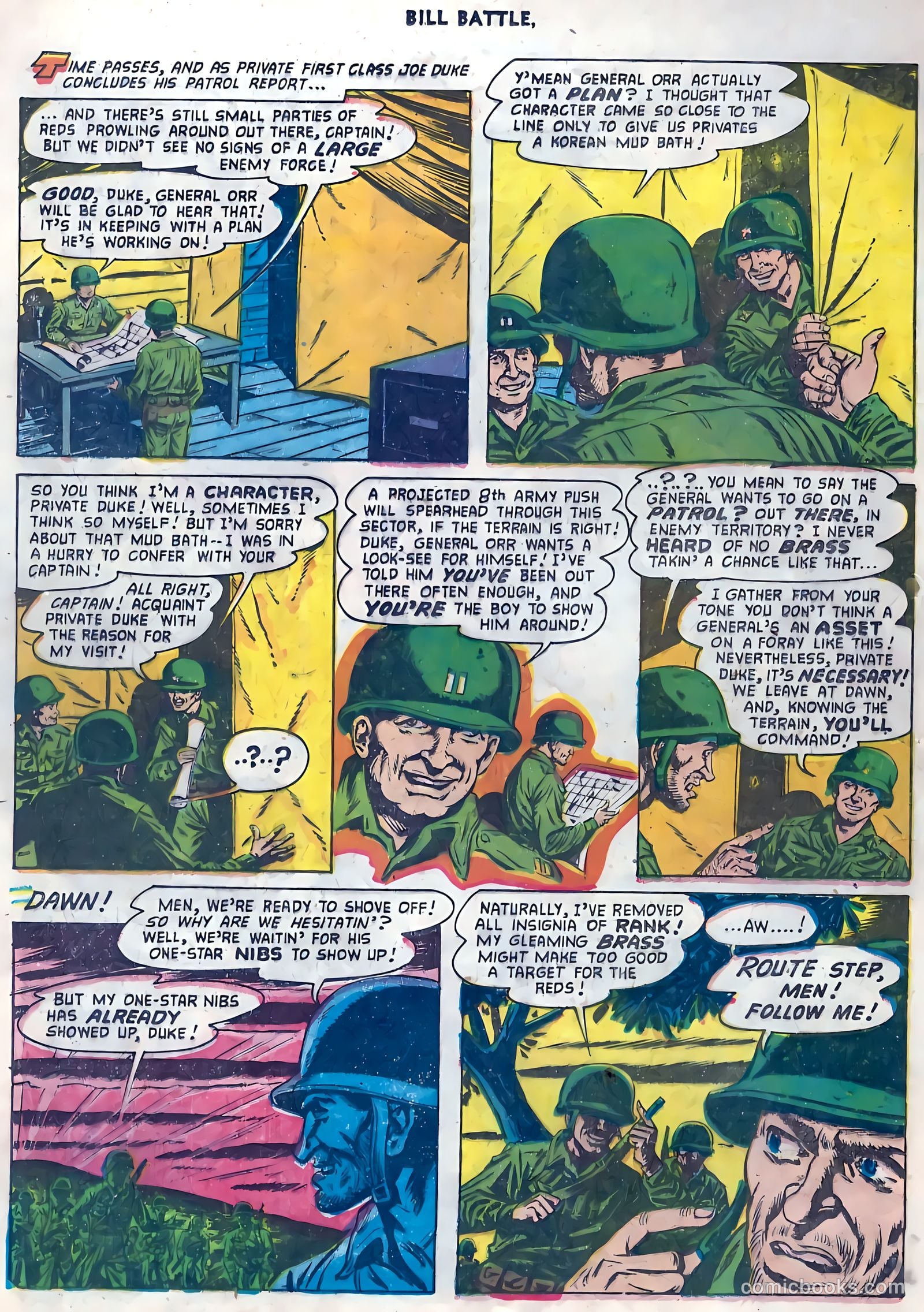 Bill Battle, the One Man Army #4 — page 16 of 36