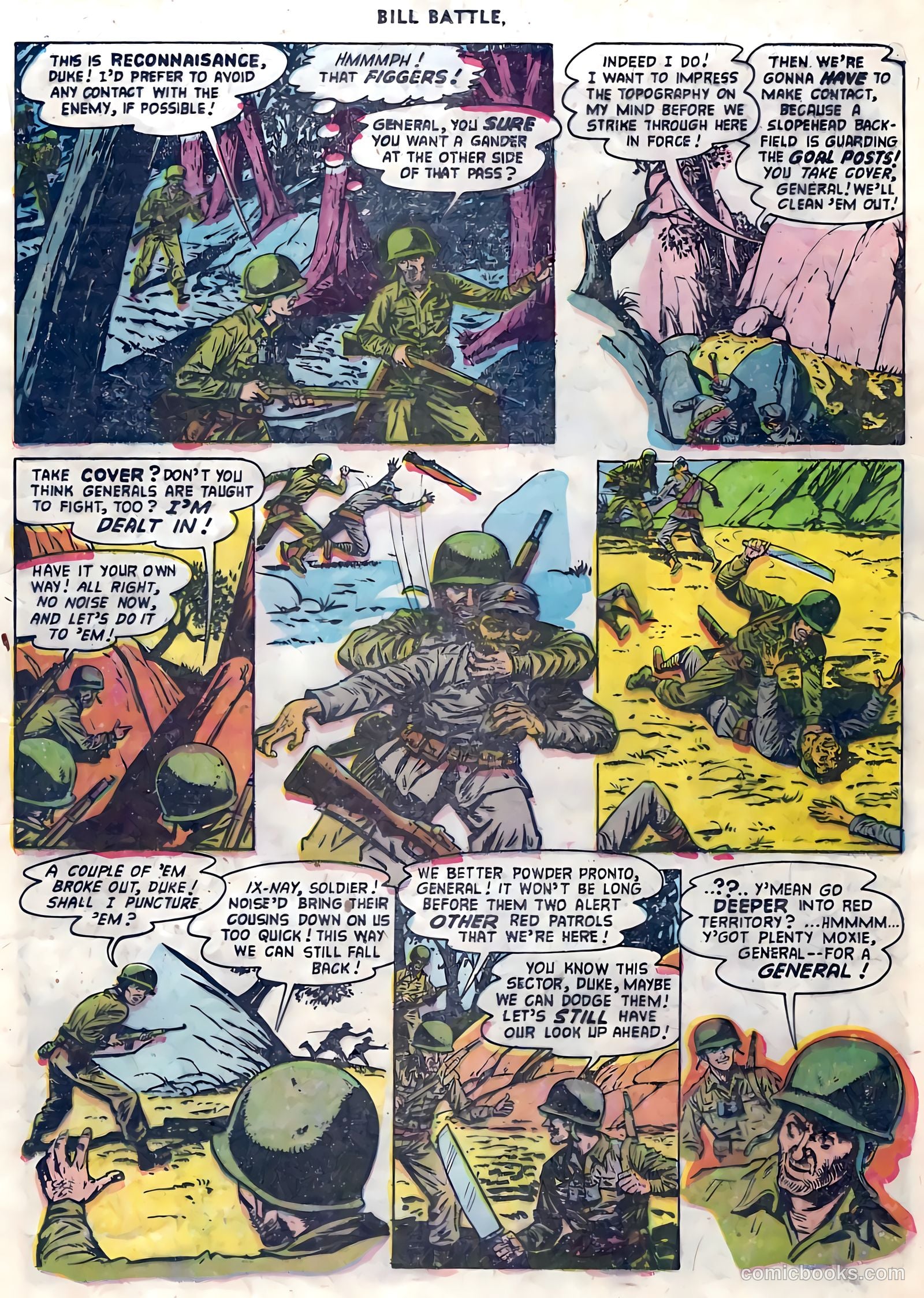Bill Battle, the One Man Army #4 — page 17 of 36
