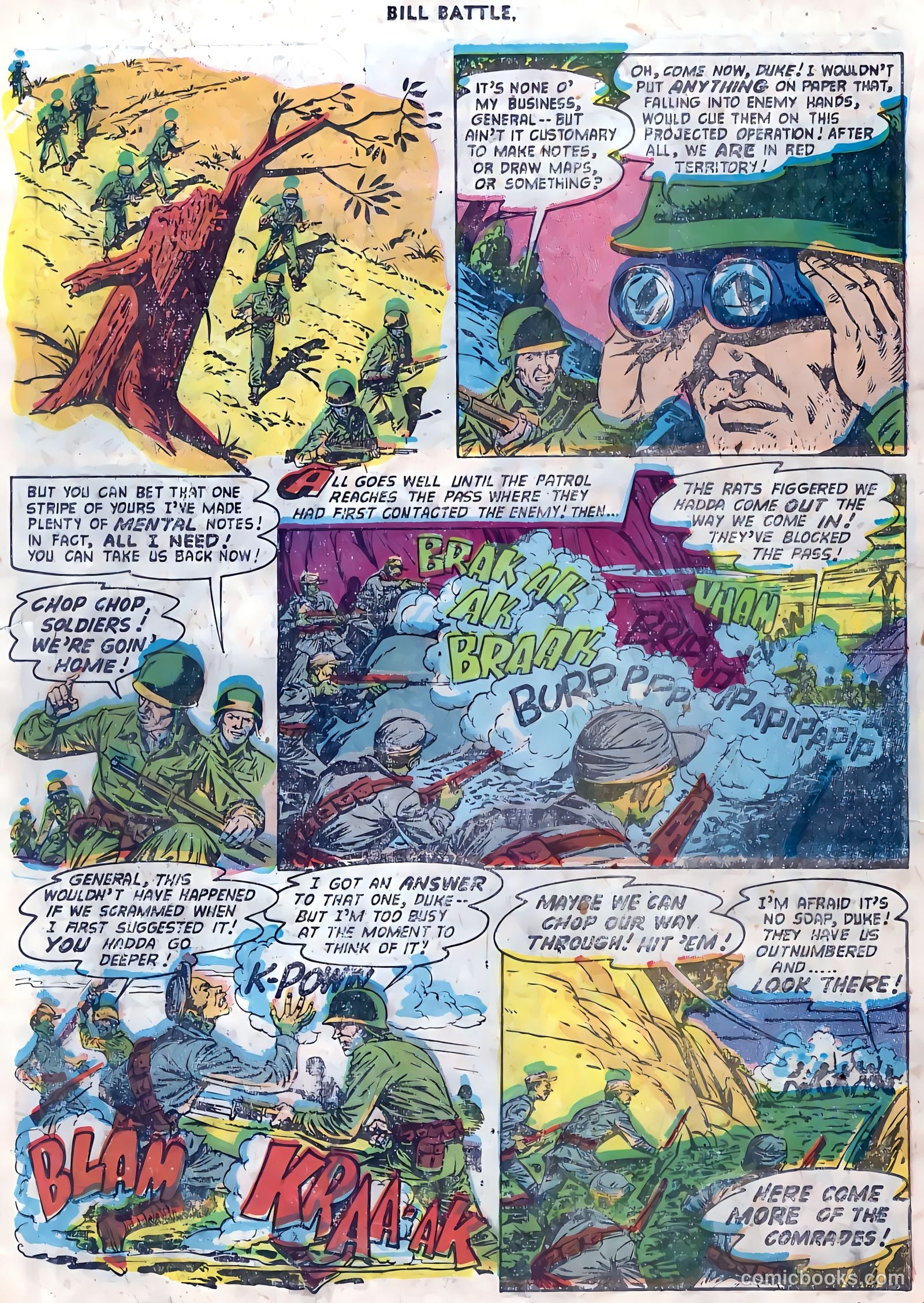 Bill Battle, the One Man Army #4 — page 18 of 36