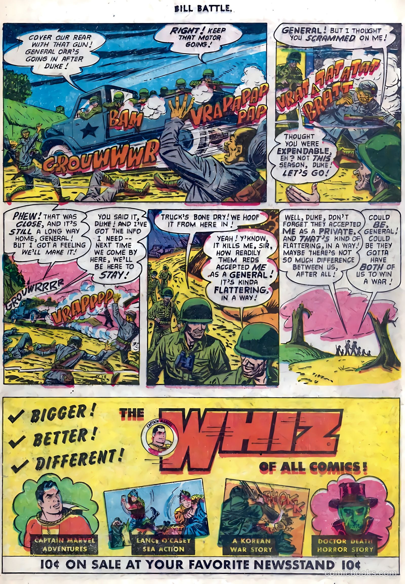 Bill Battle, the One Man Army #4 — page 21 of 36