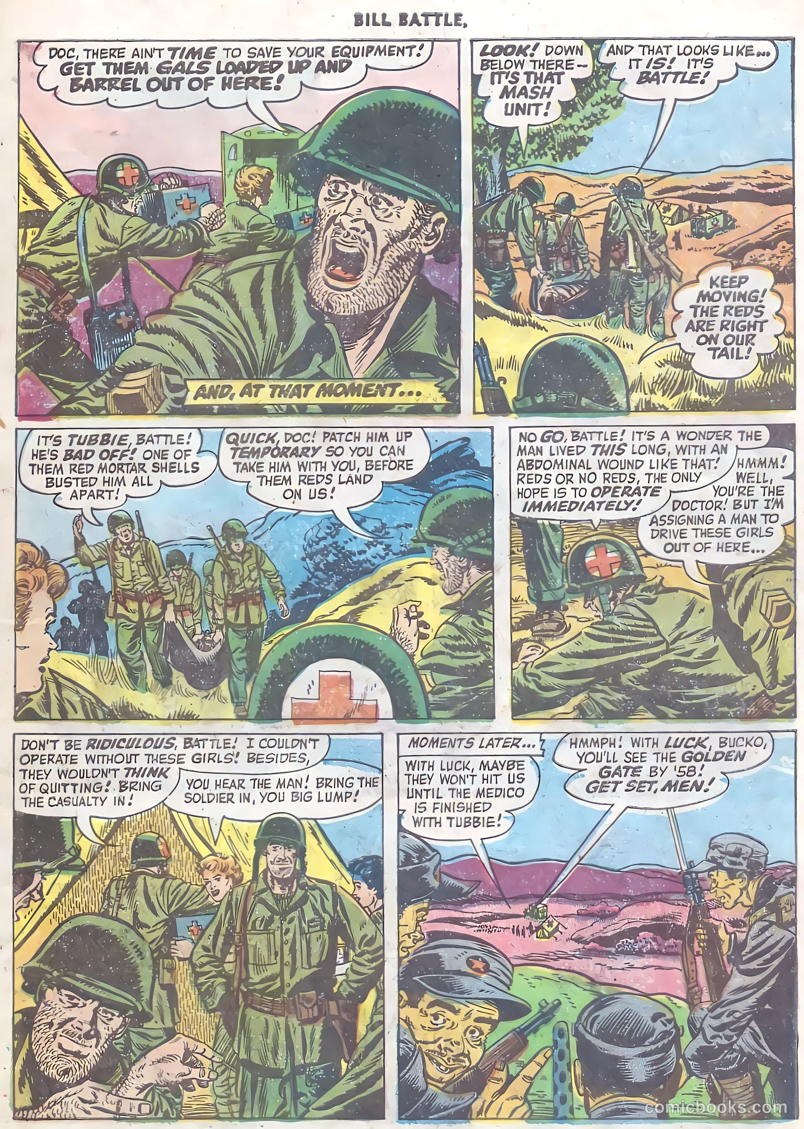 Bill Battle, the One Man Army #4 — page 31 of 36