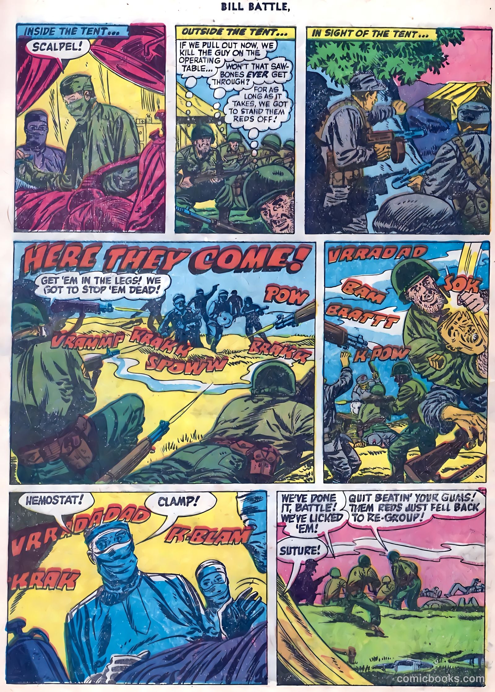 Bill Battle, the One Man Army #4 — page 32 of 36