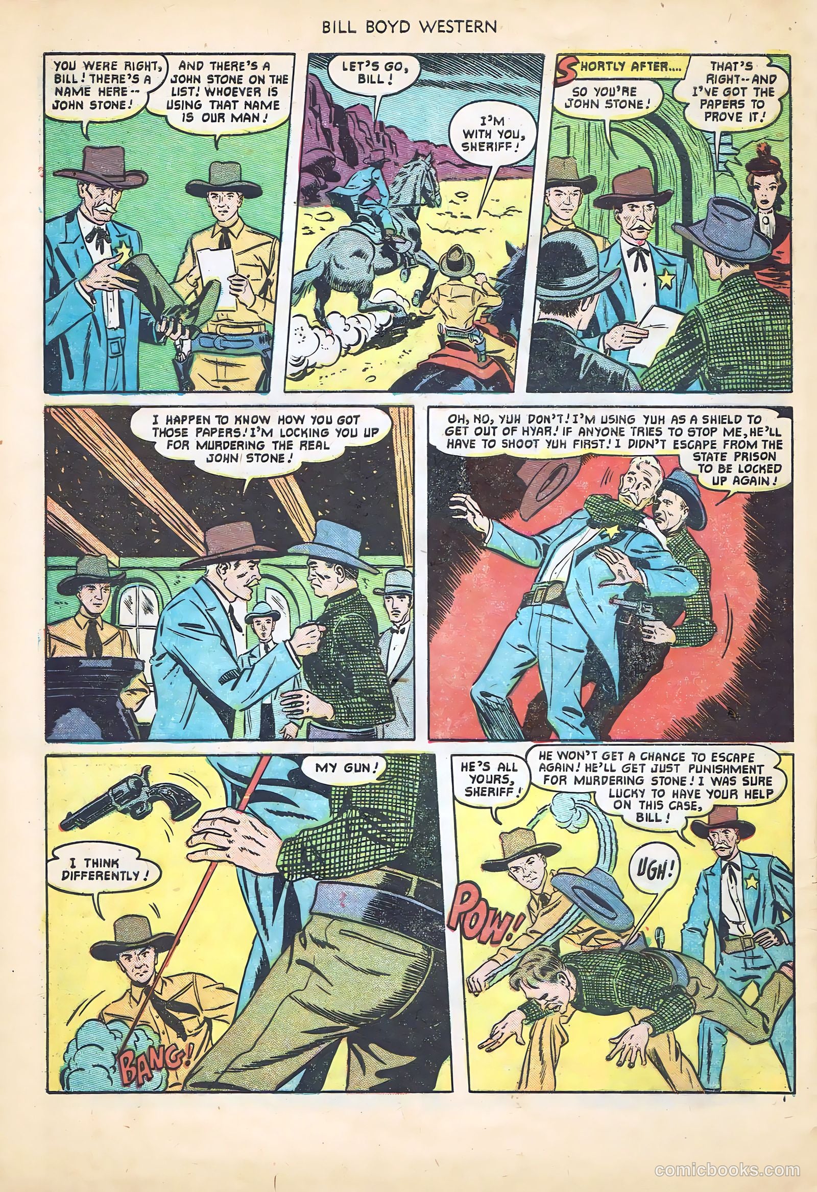 Bill Boyd Western #19 — page 32 of 36