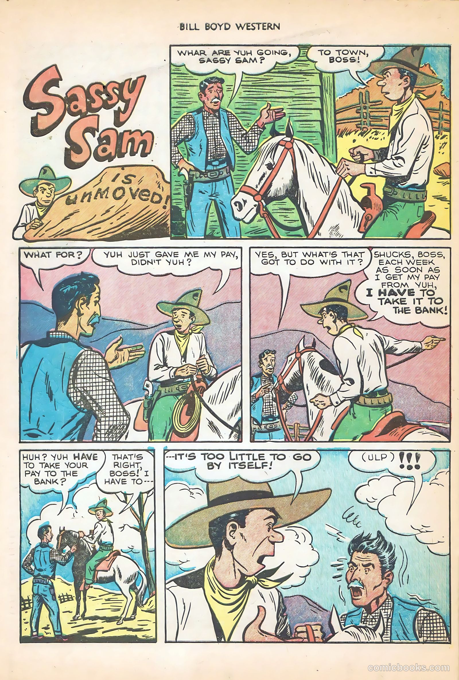 Bill Boyd Western #22 — page 34 of 36