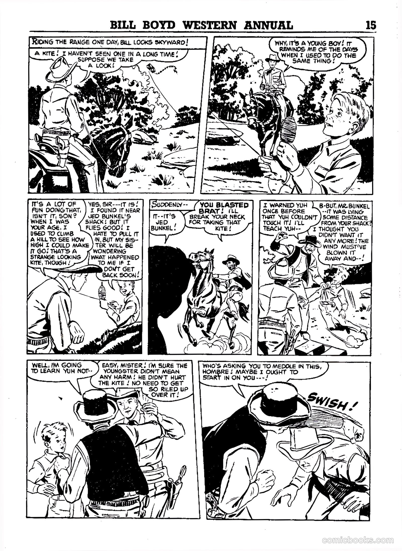 Bill Boyd Western Comic Annual #1 — page 5 of 87