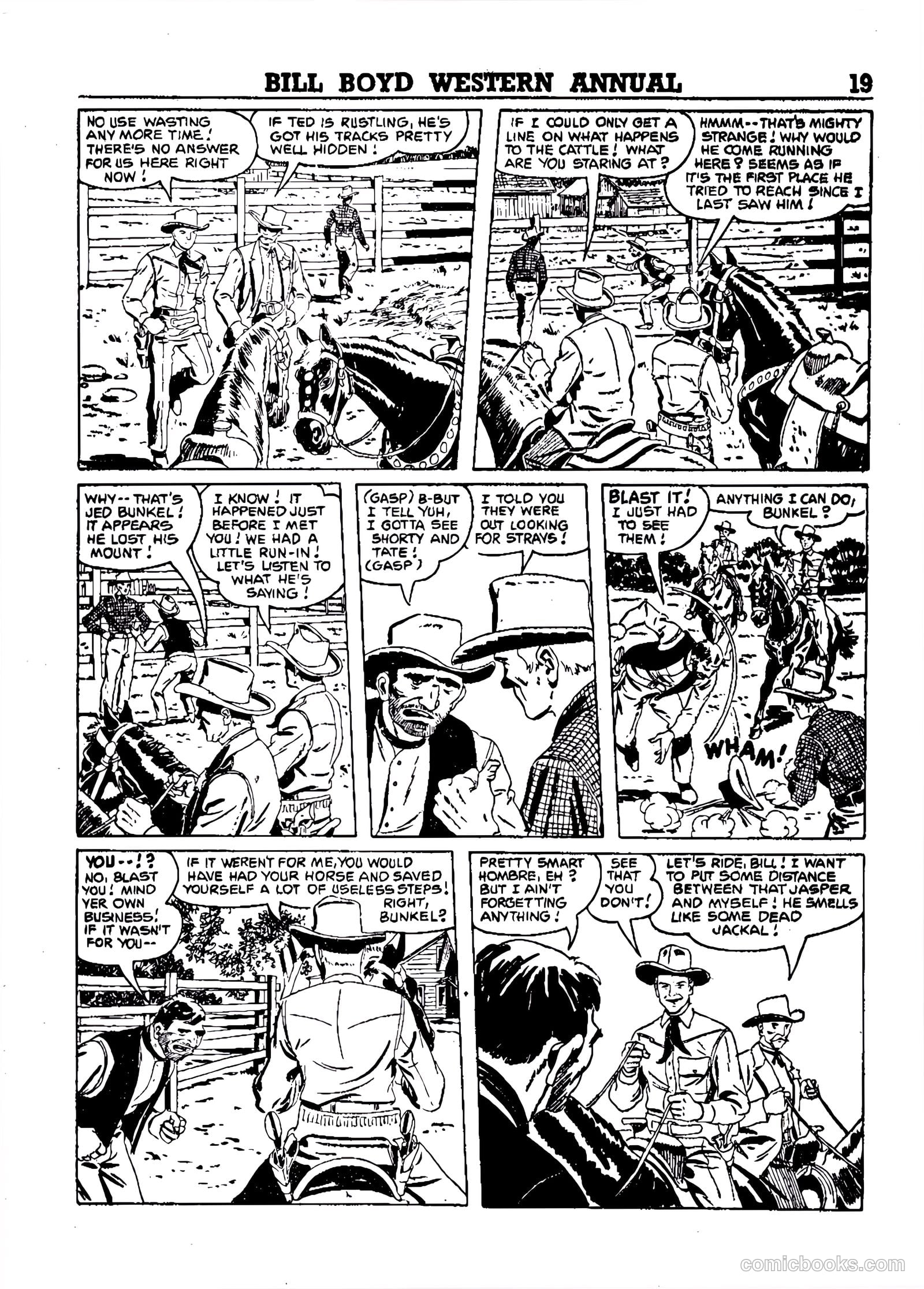 Bill Boyd Western Comic Annual #1 — page 9 of 87
