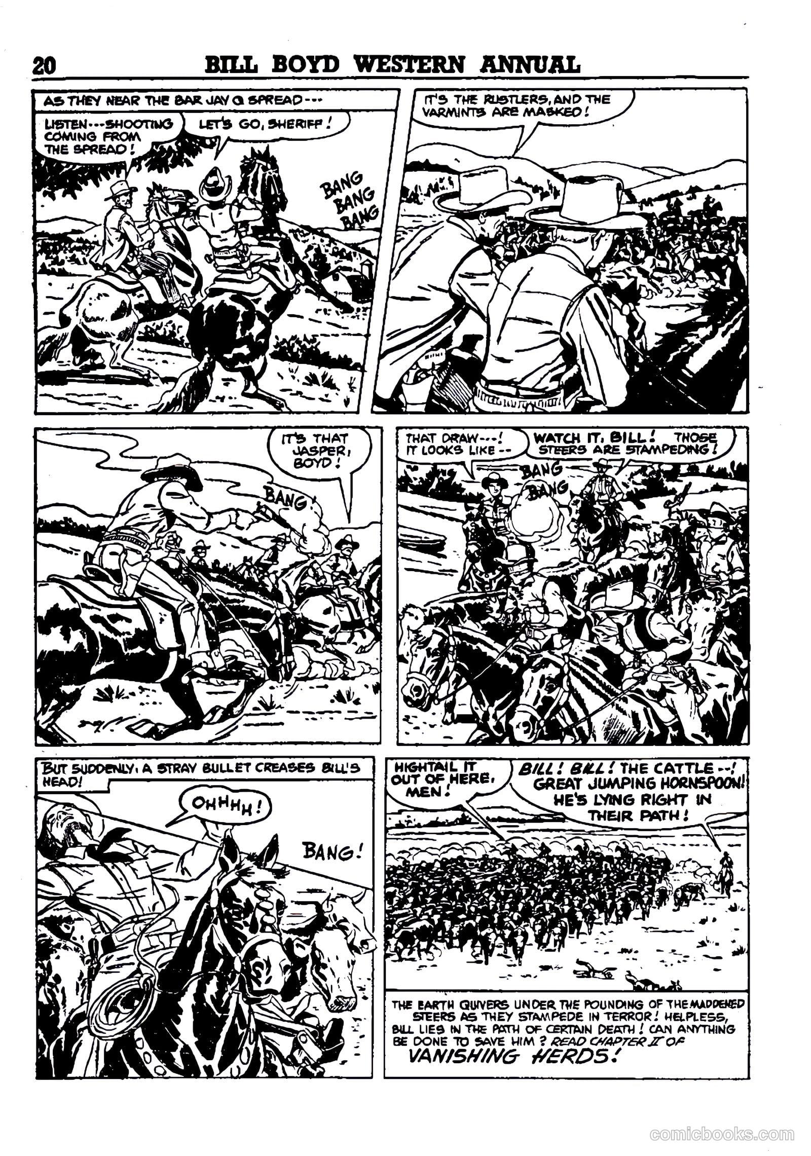 Bill Boyd Western Comic Annual #1 — page 10 of 87