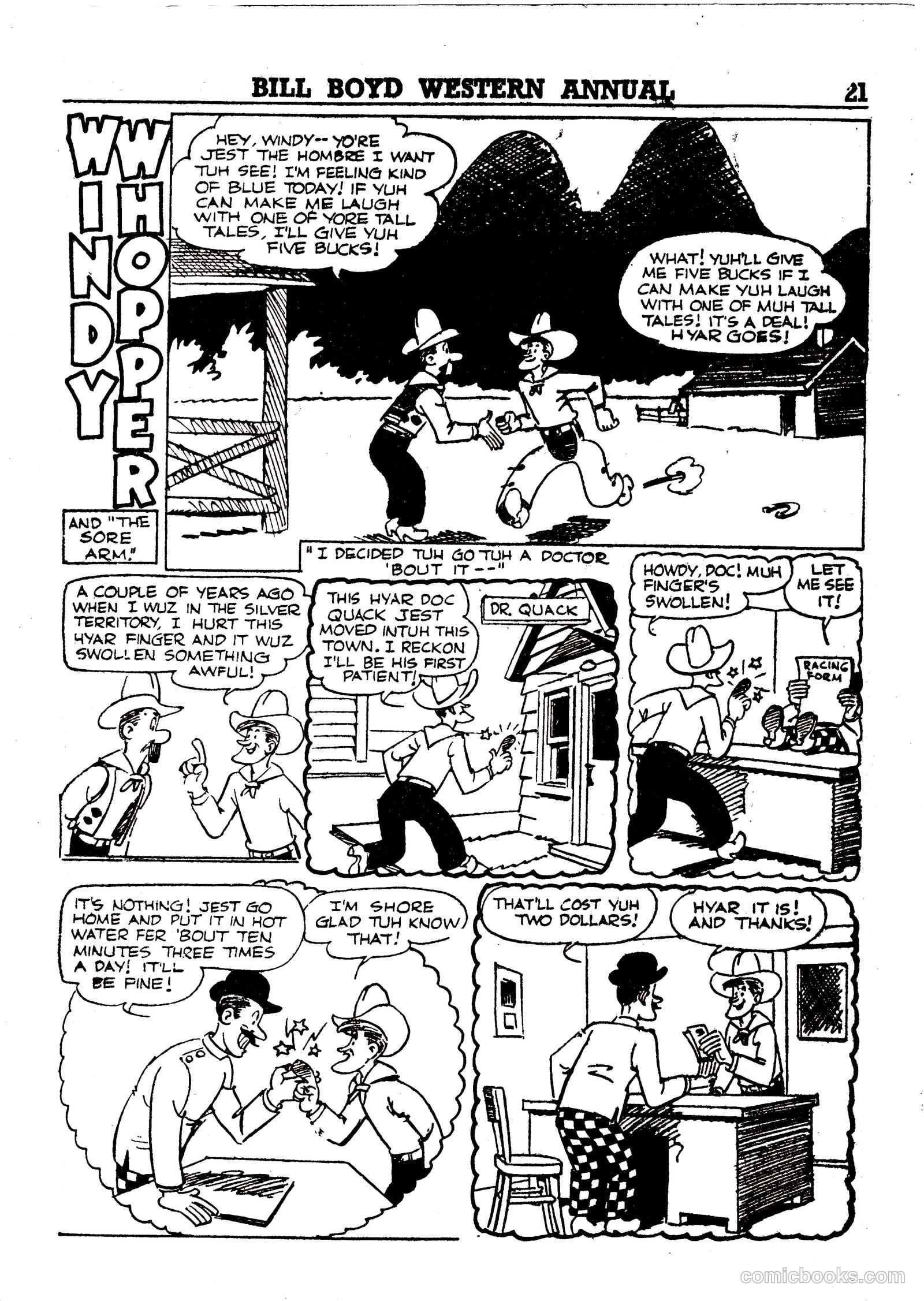 Bill Boyd Western Comic Annual #1 — page 11 of 87