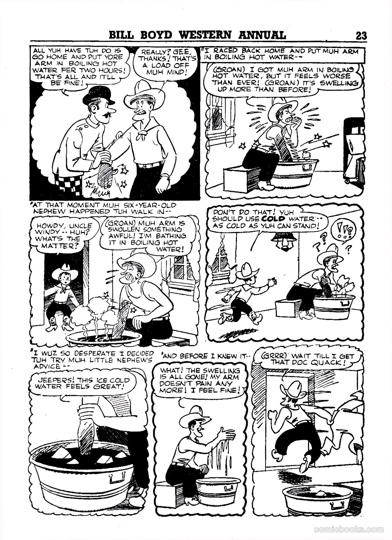 Bill Boyd Western Comic Annual #1 — page 13 of 87