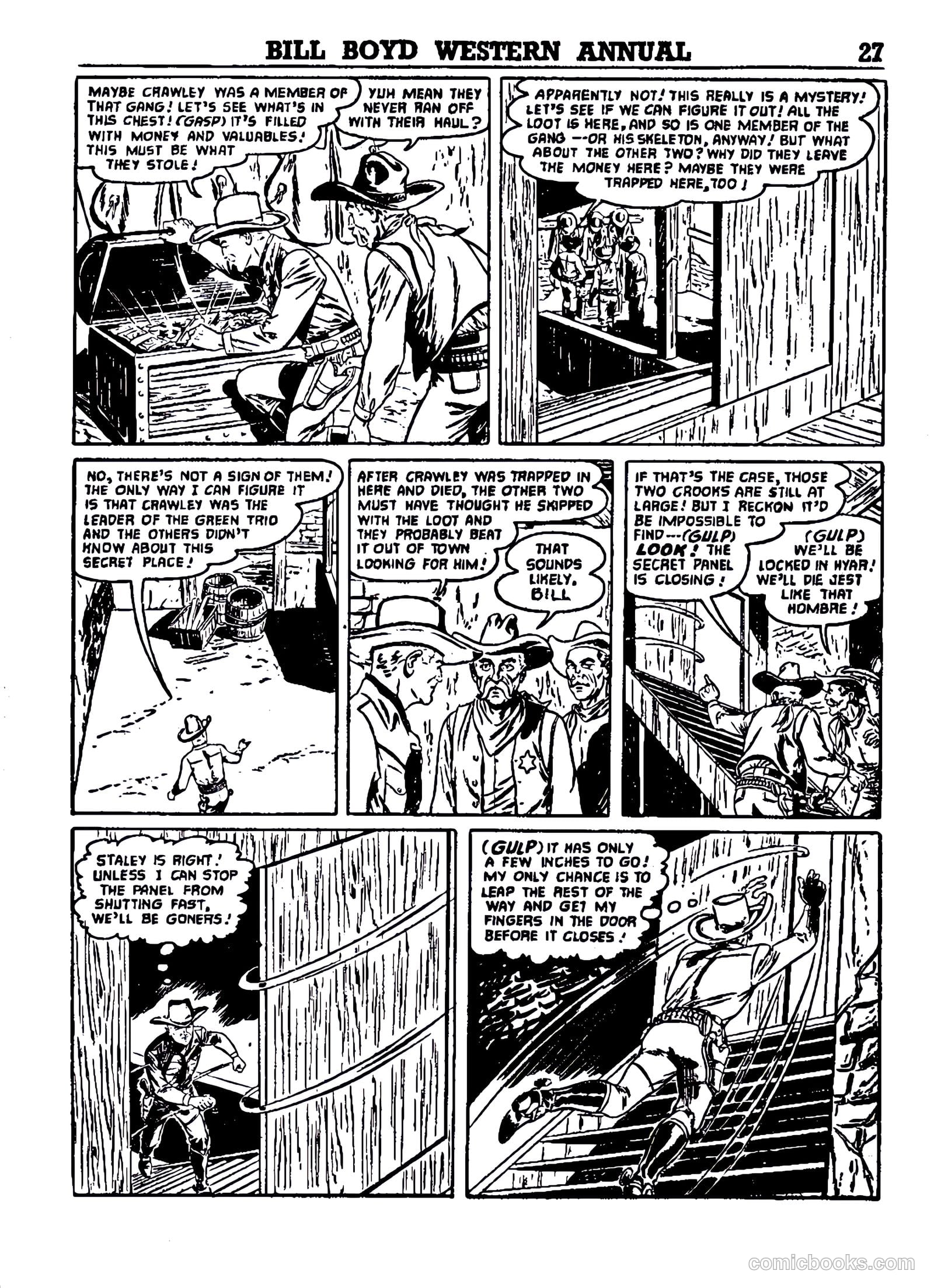 Bill Boyd Western Comic Annual #1 — page 17 of 87