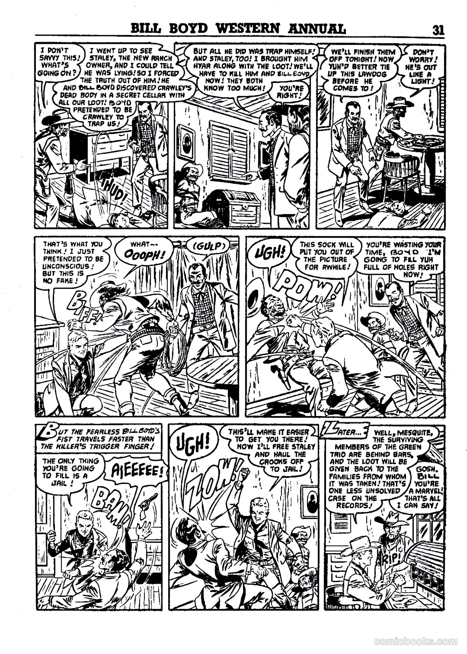 Bill Boyd Western Comic Annual #1 — page 21 of 87