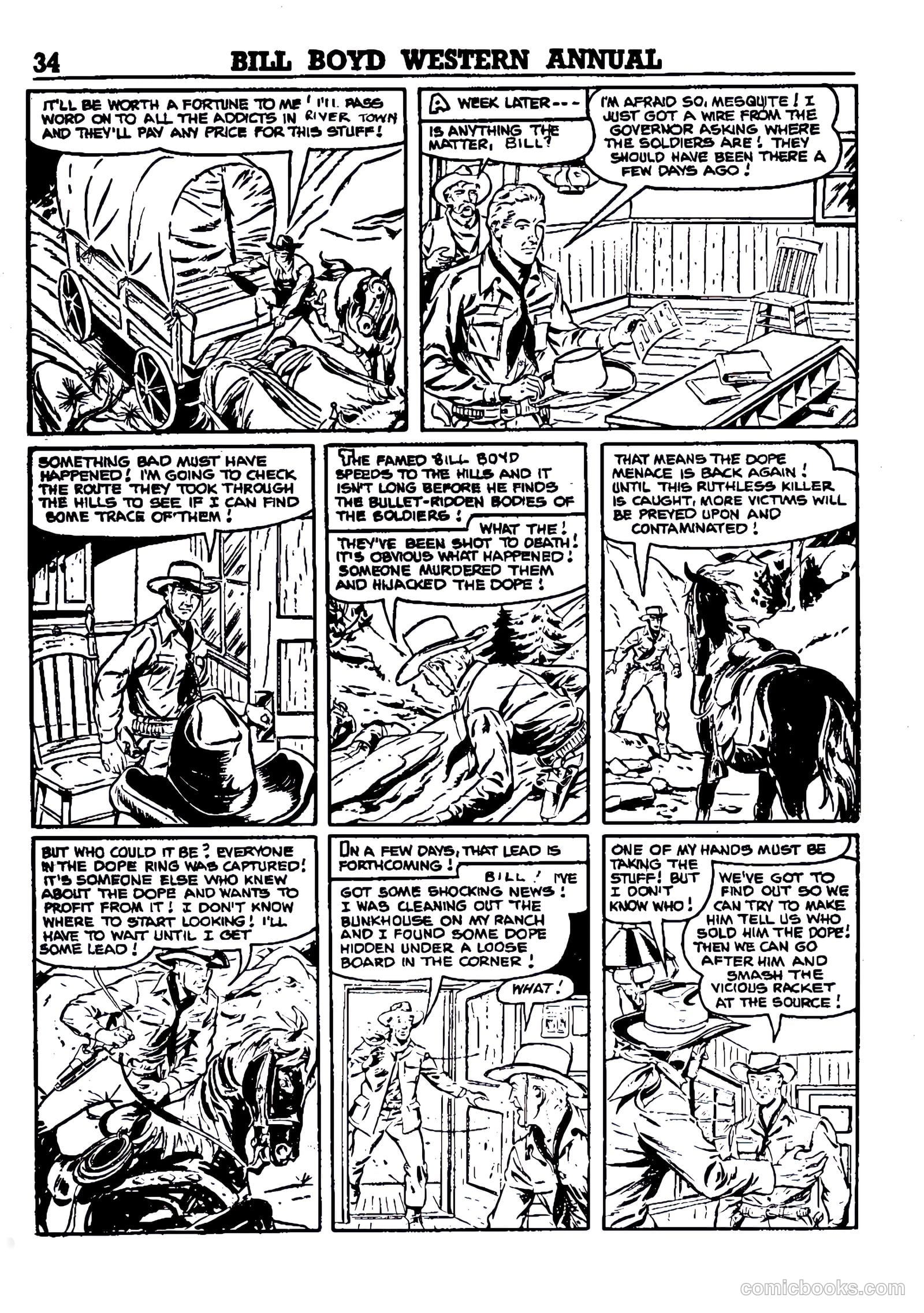 Bill Boyd Western Comic Annual #1 — page 24 of 87