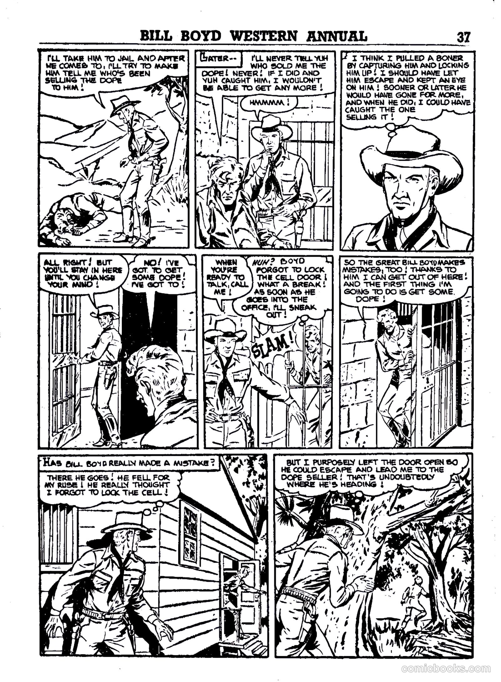 Bill Boyd Western Comic Annual #1 — page 27 of 87