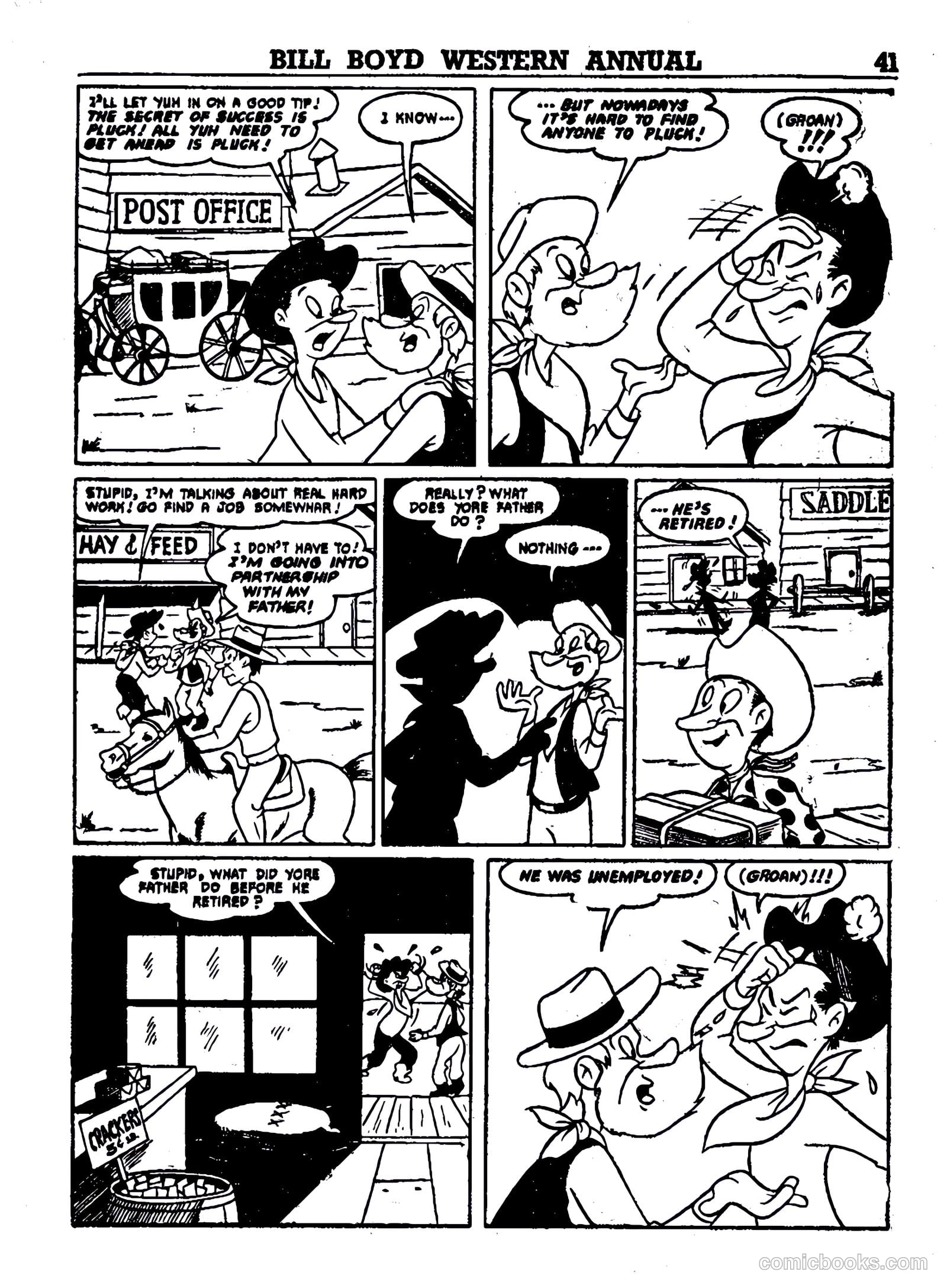Bill Boyd Western Comic Annual #1 — page 31 of 87