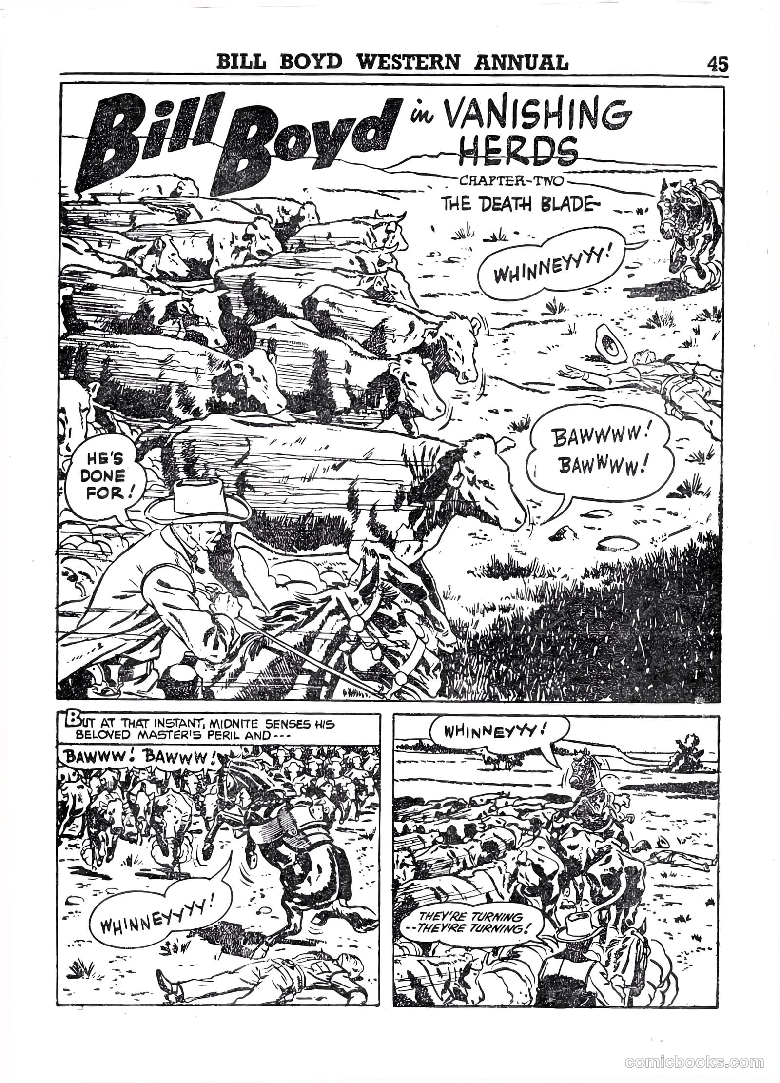 Bill Boyd Western Comic Annual #1 — page 35 of 87