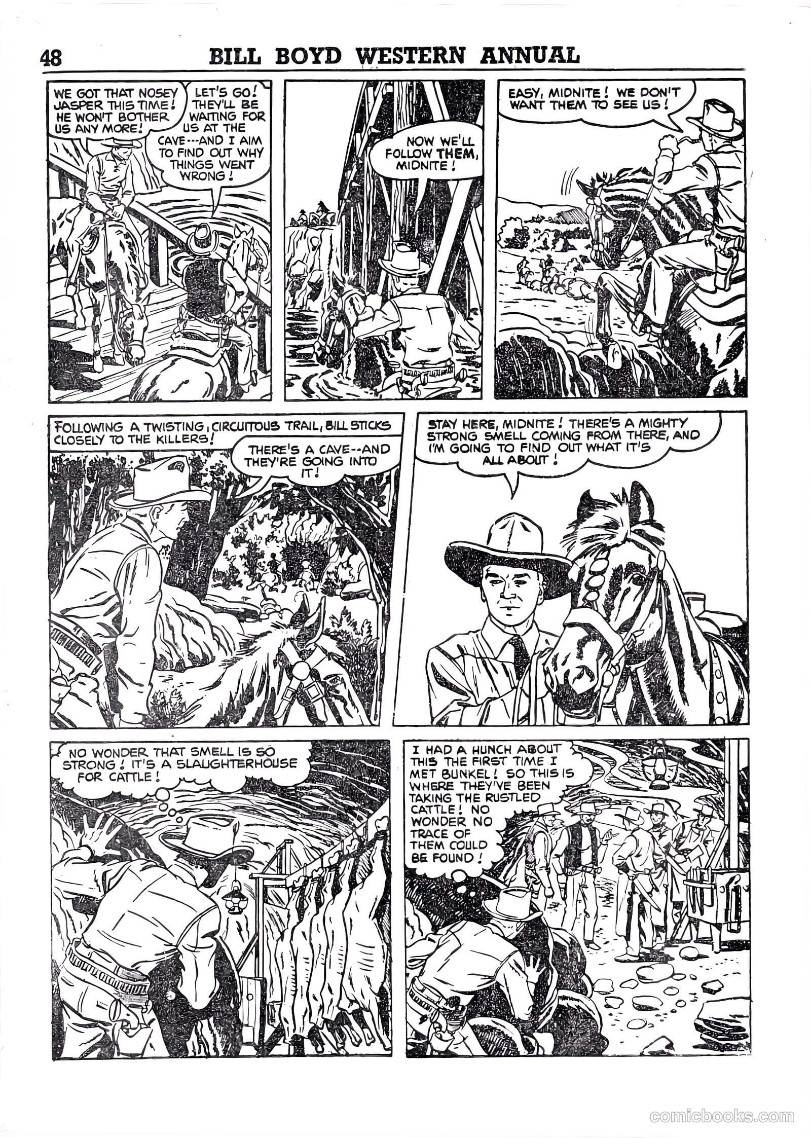 Bill Boyd Western Comic Annual #1 — page 38 of 87