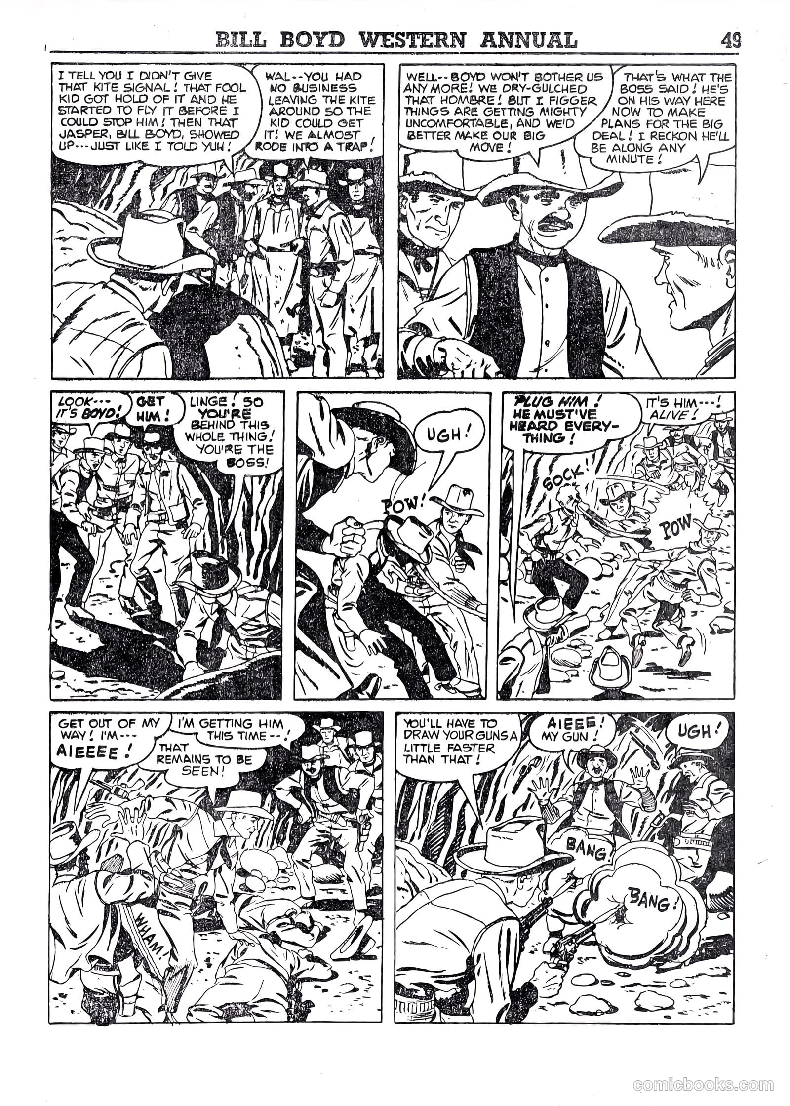 Bill Boyd Western Comic Annual #1 — page 39 of 87